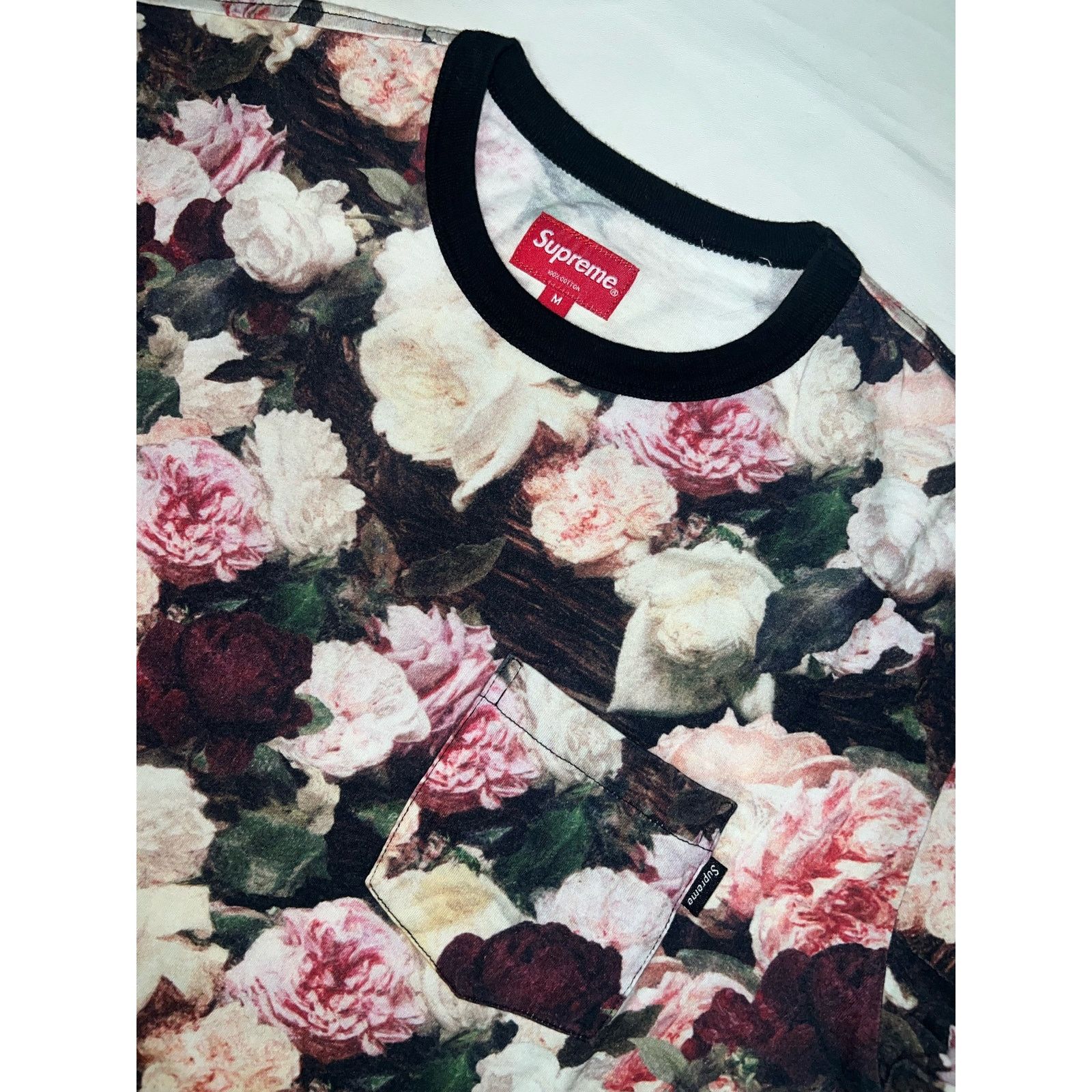 Supreme Supreme SS13 Power Corruption Lies PCL Pocket Tee Size US M / EU 48-50 / 2 - 2 Thumbnail