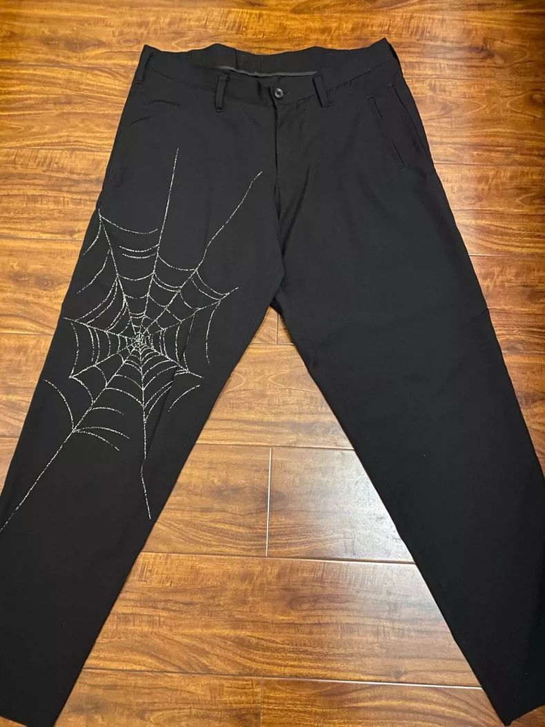 Yohji Yamamoto Yohji Yamamoto Spider Web Trousers Size 4 Size US 26 / EU 42 - 2 Thumbnail