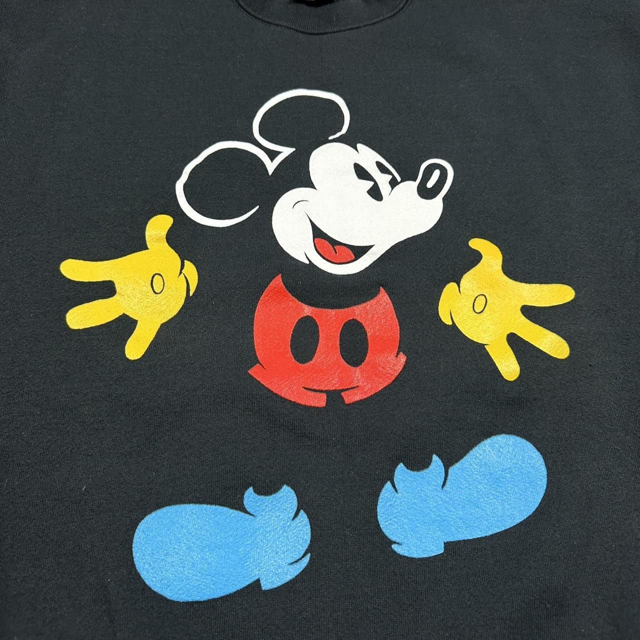 Mickey & Co. Vintage Disney Mickey Mouse Sweatshirt 80s 90s Big Graphic Size US XL / EU 56 / 4 - 5 Thumbnail