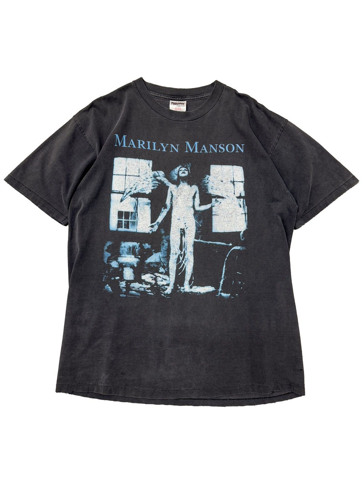 Band Tees × Designer × Vintage 1996 Marilyn Manson “Antichrist Superstar” Band T-Shirt Size US XL / EU 56 / 4 - 2 Thumbnail