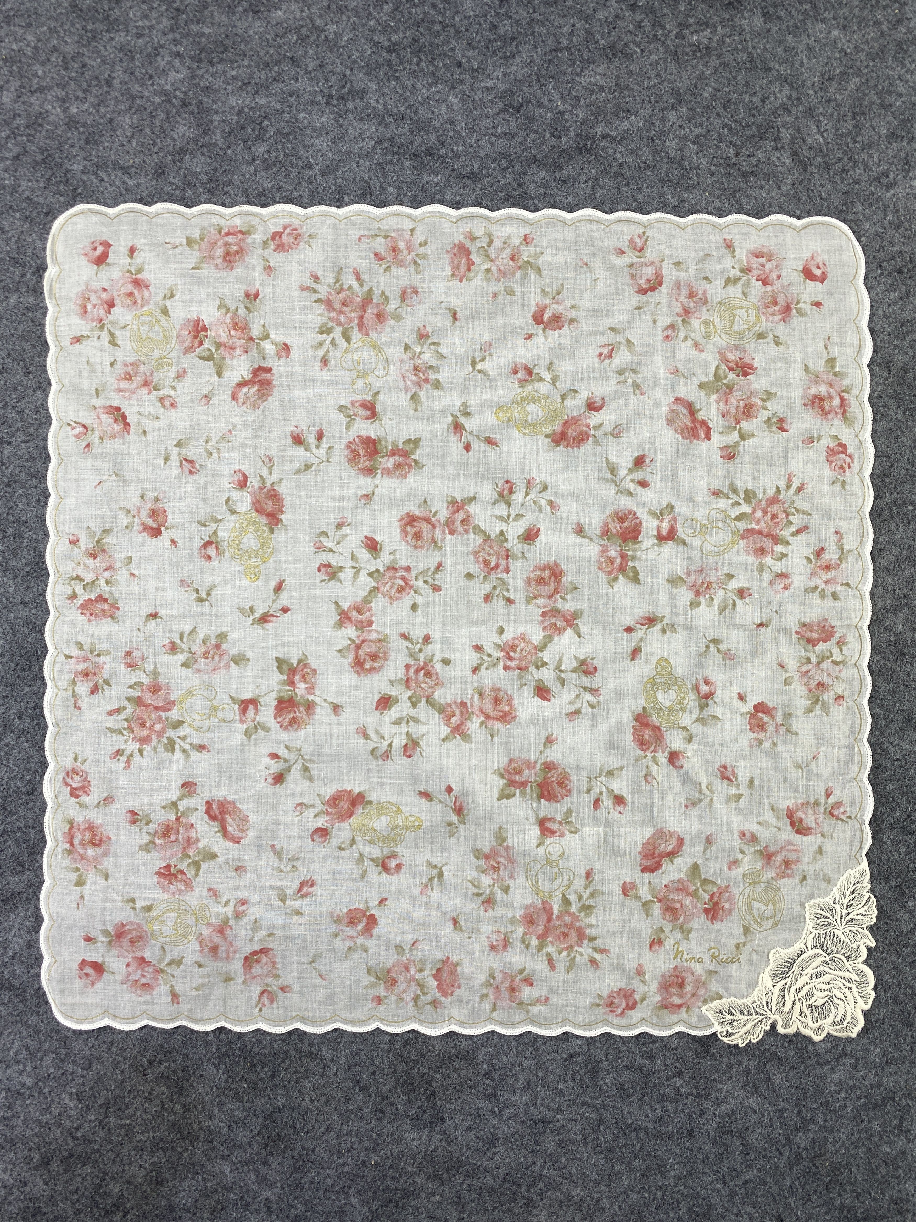Nina Ricci Nina Ricci Handkerchief / Bandana / Neckerchief-B105 Size ONE SIZE - 3 Thumbnail
