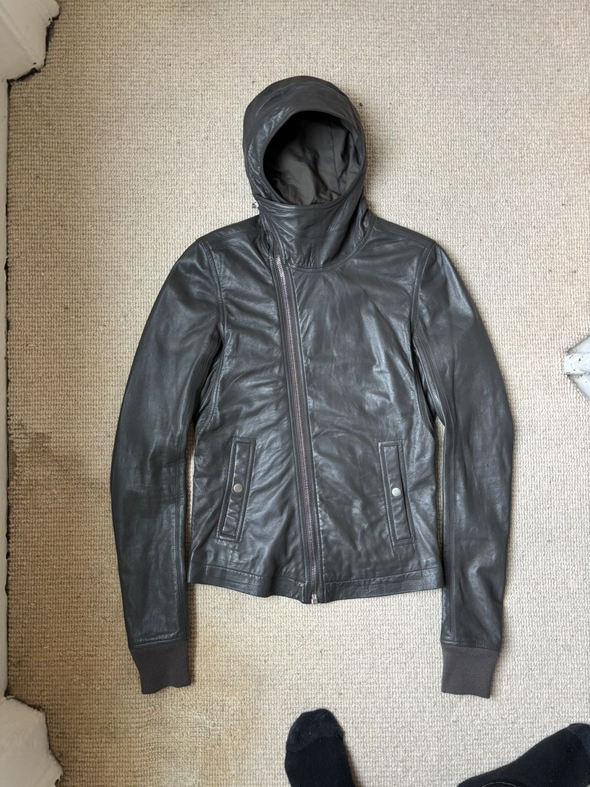 Rick Owens × Rick Owens Drkshdw Rick Owens Calfskin Leather Bullet
