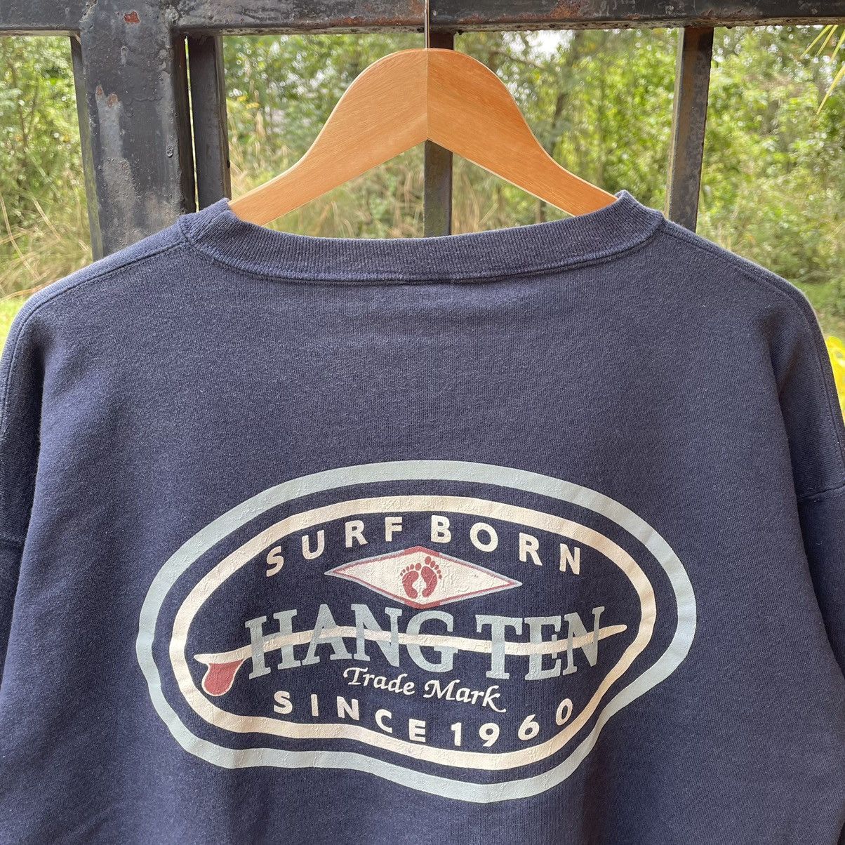 Hang Ten × Vintage 🔥Vintage Hang Ten Big Logo Sweatshirts Size US M / EU 48-50 / 2 - 4 Thumbnail