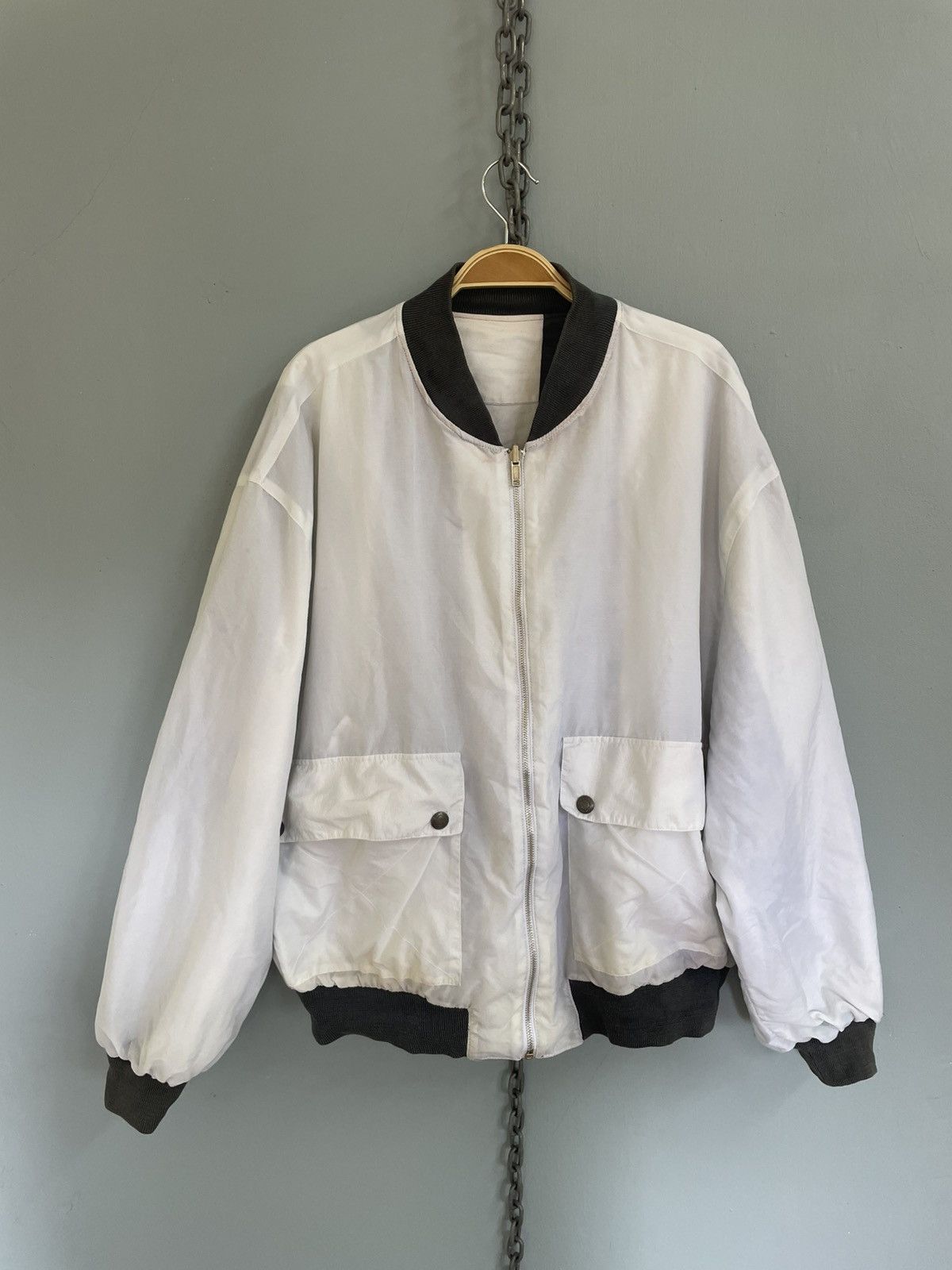 Jean Charles De Castelbajac Vintage Jean Charles de Castelbajac reversible bomber jacket Size US L / EU 52-54 / 3 - 8 Thumbnail
