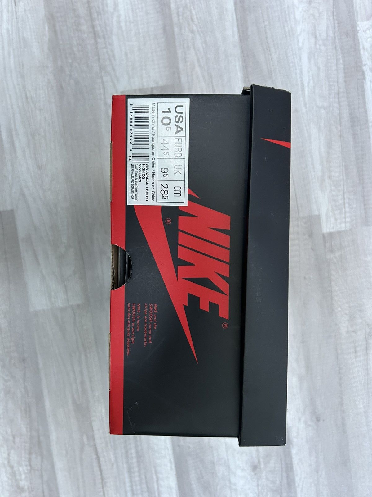 Jordan Brand × Nike Air Jordan 1 Retro High OG Game Royal Size US 10.5 / EU 43-44 - 7 Thumbnail