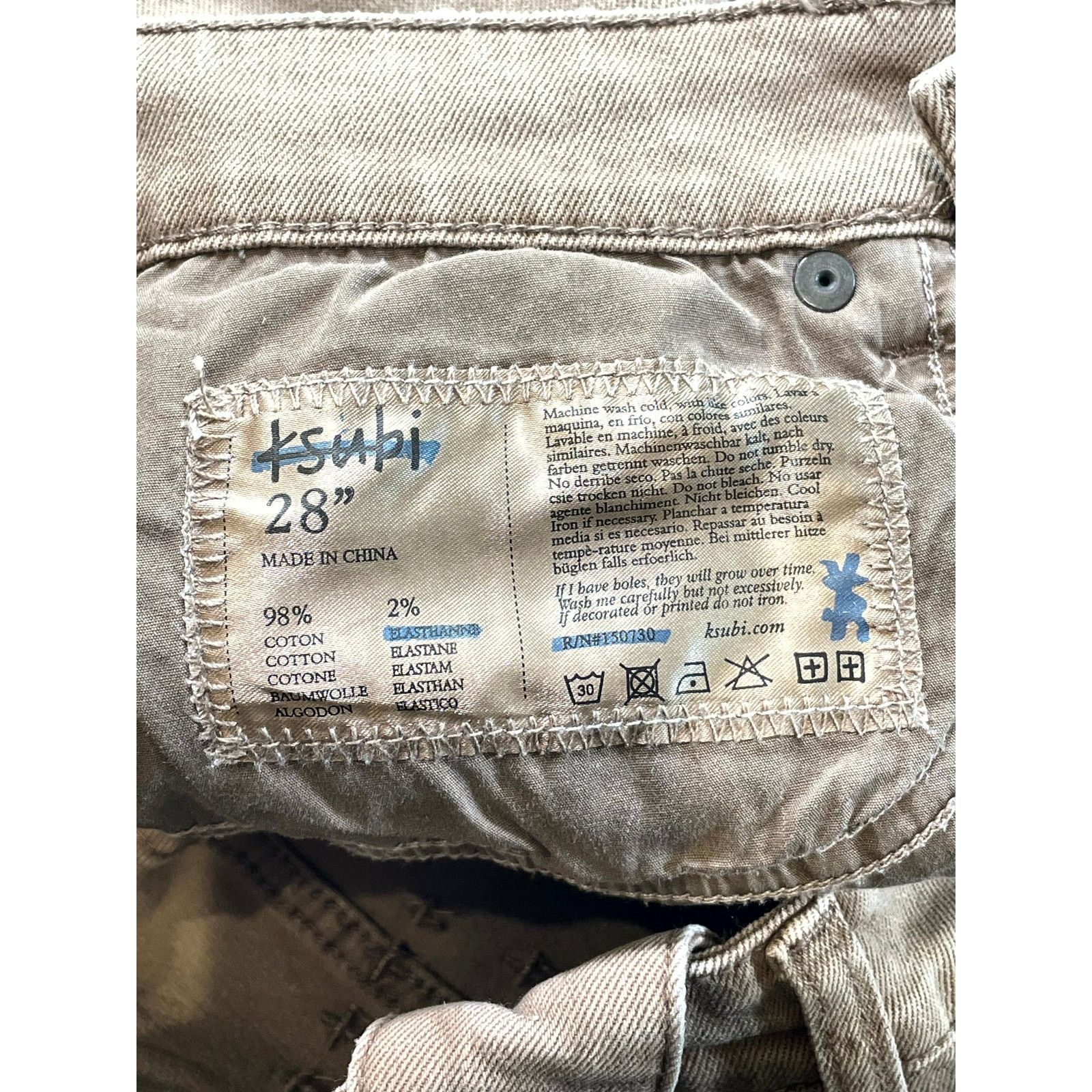 Ksubi Ksubi Tan Jeans Size US 28 / EU 44 - 5 Thumbnail