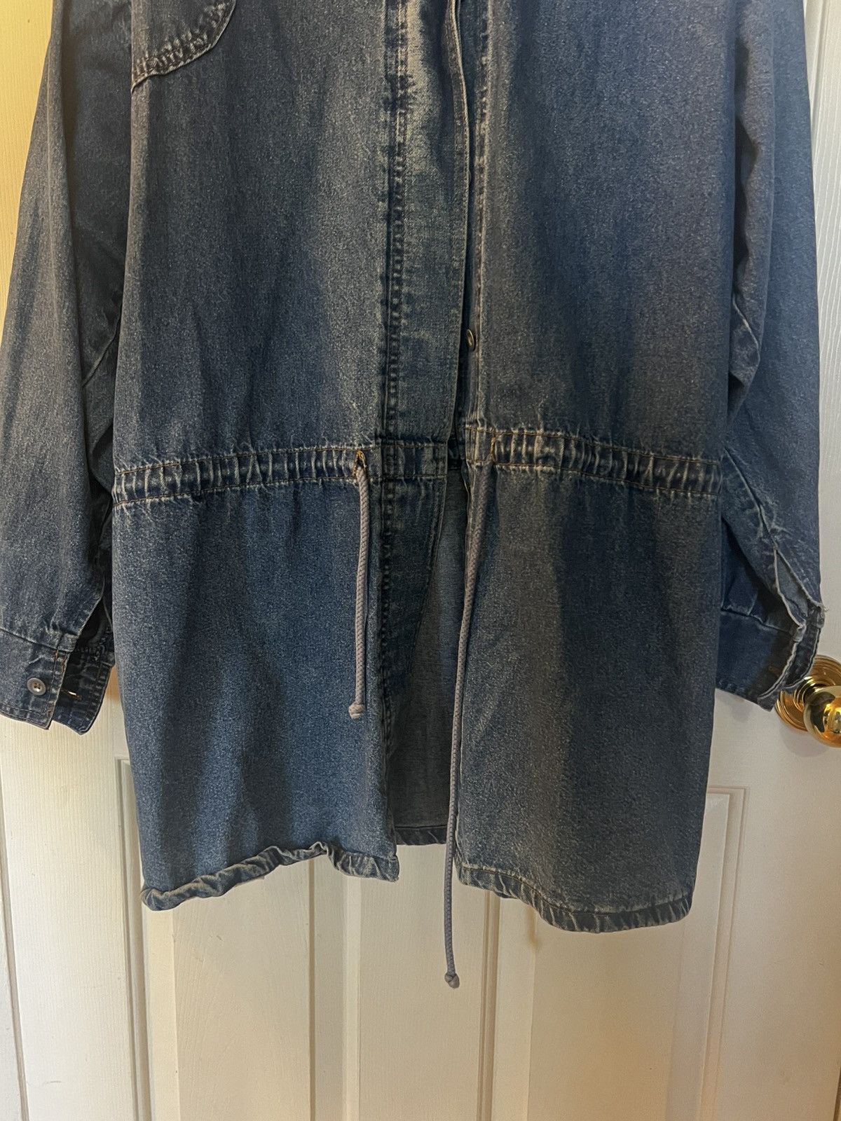 Japanese Brand × Vintage Vintage Avod Style double jean jacket Size US XL / EU 56 / 4 - 4 Thumbnail