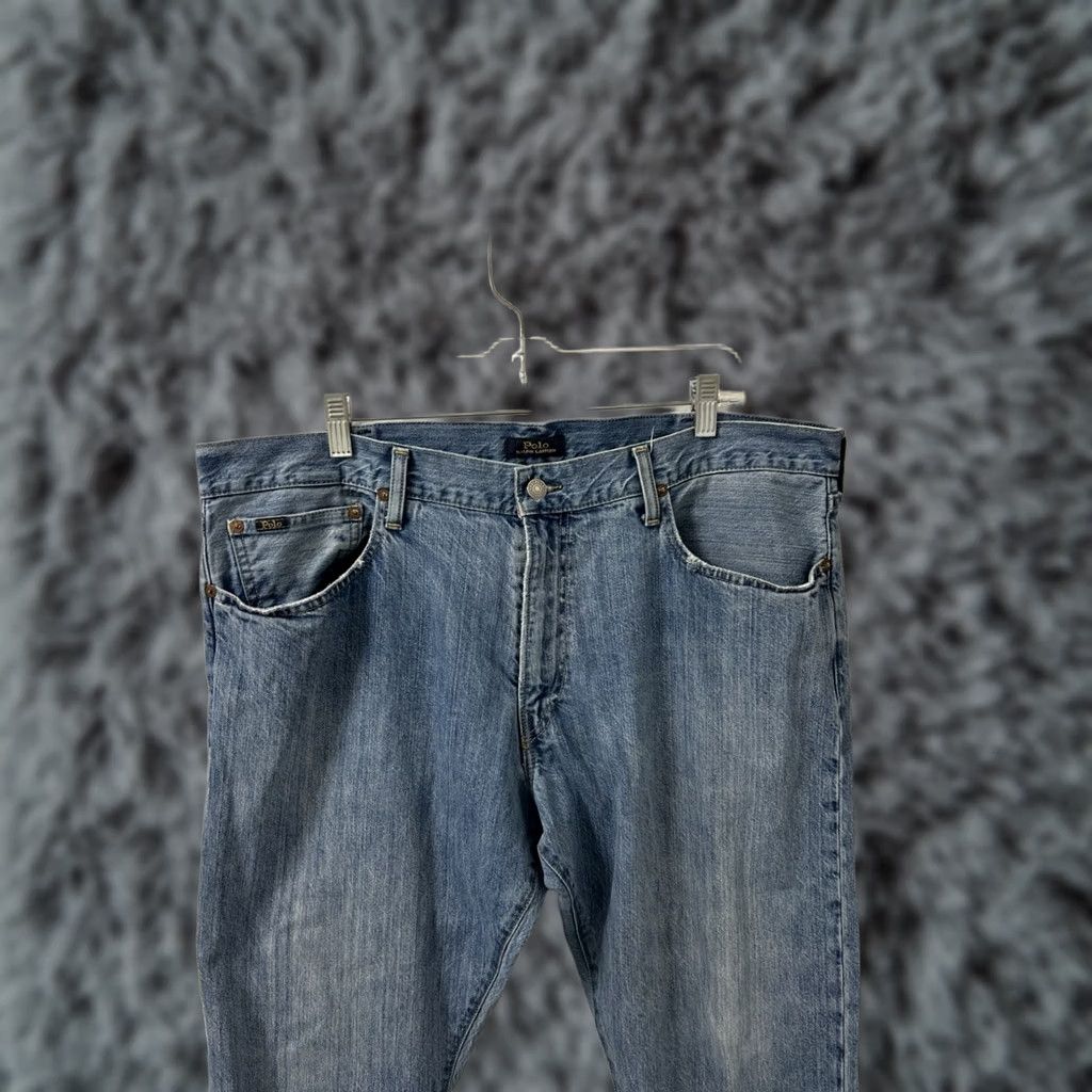 Polo Ralph Lauren Polo Ralph Lauren Hampton Relaxed Straight Jeans Mens 38x29 Blue Wash Denim Regular Size 38 Jeans Mens Size US M / EU 48-50 / 2 - 1 Thumbnail