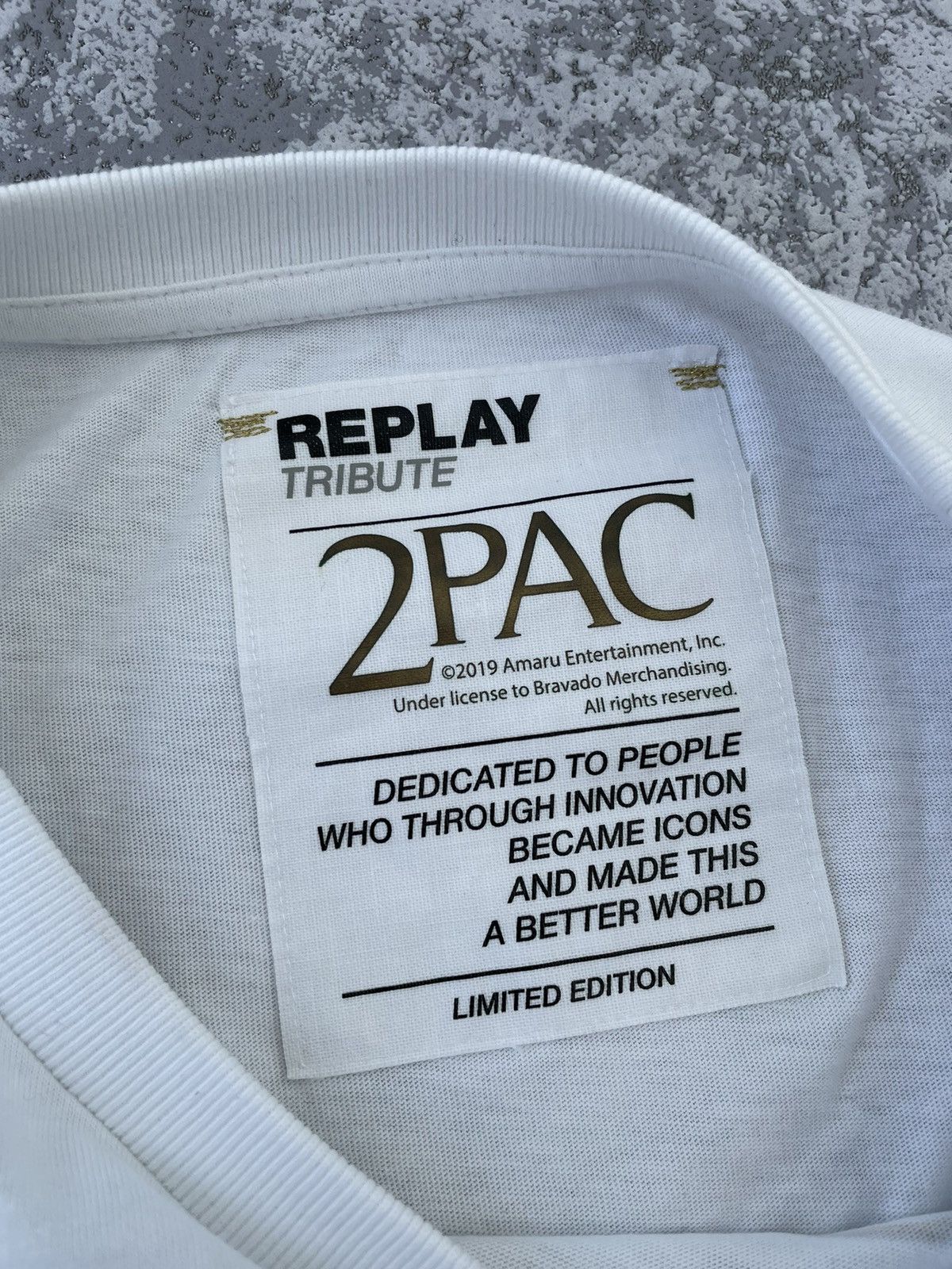 Band Tees × Rap Tees Tupac Replay 2PAC Limited Edition Rap T-Shirt Size US L / EU 52-54 / 3 - 4 Thumbnail
