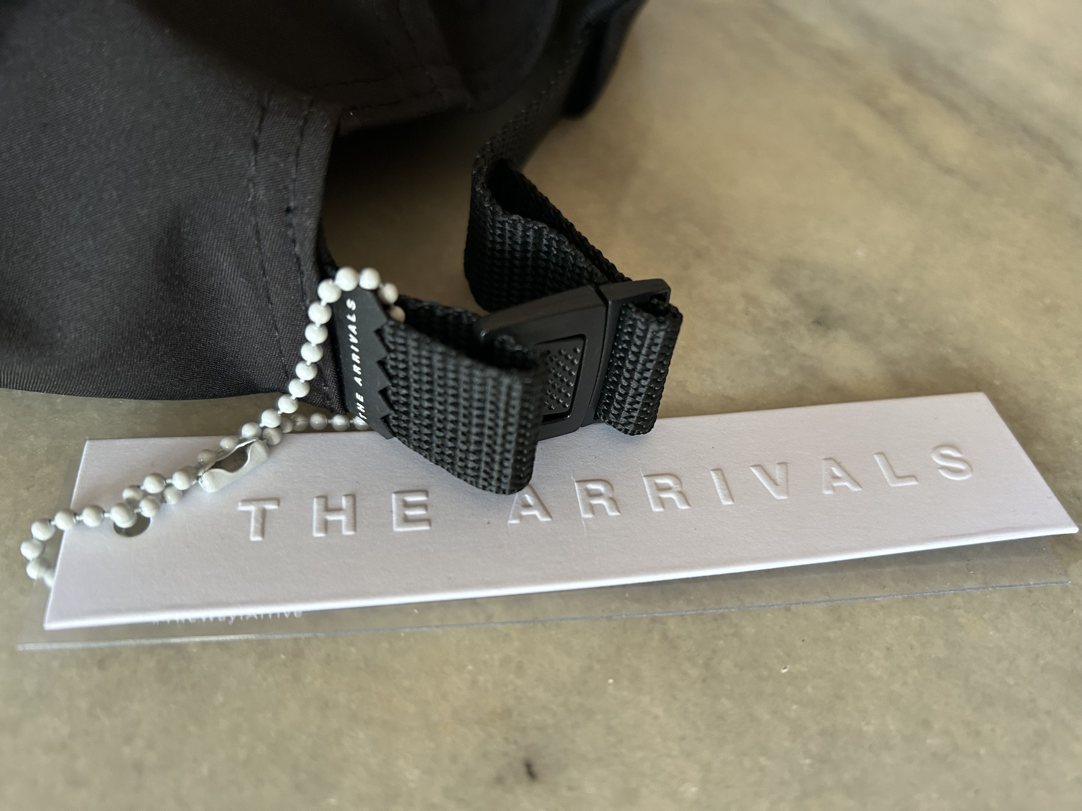 The Arrivals Water Resistant Techno Cap Os Unisex in Black, Men's — image 3 of 6