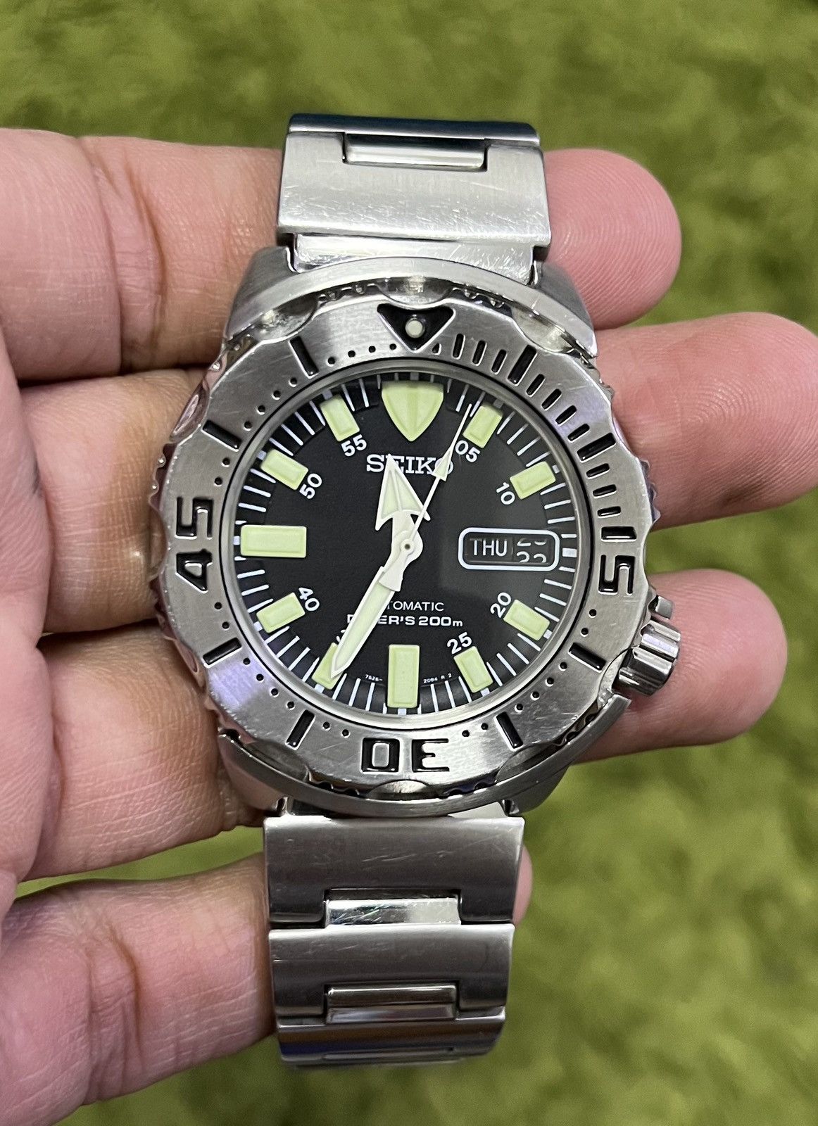 Japanese Brand × Seiko SEIKO SCUBA DIVER 7S26-0350 SKX779 BLACK MONSTER AUTOMATIC Size ONE SIZE - 1 Thumbnail