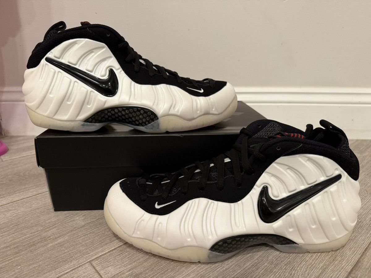 Nike Nike Air Foamposite Pro Pearl White Black True Red Sz 12 Size US 12 / EU 45 - 1 Thumbnail