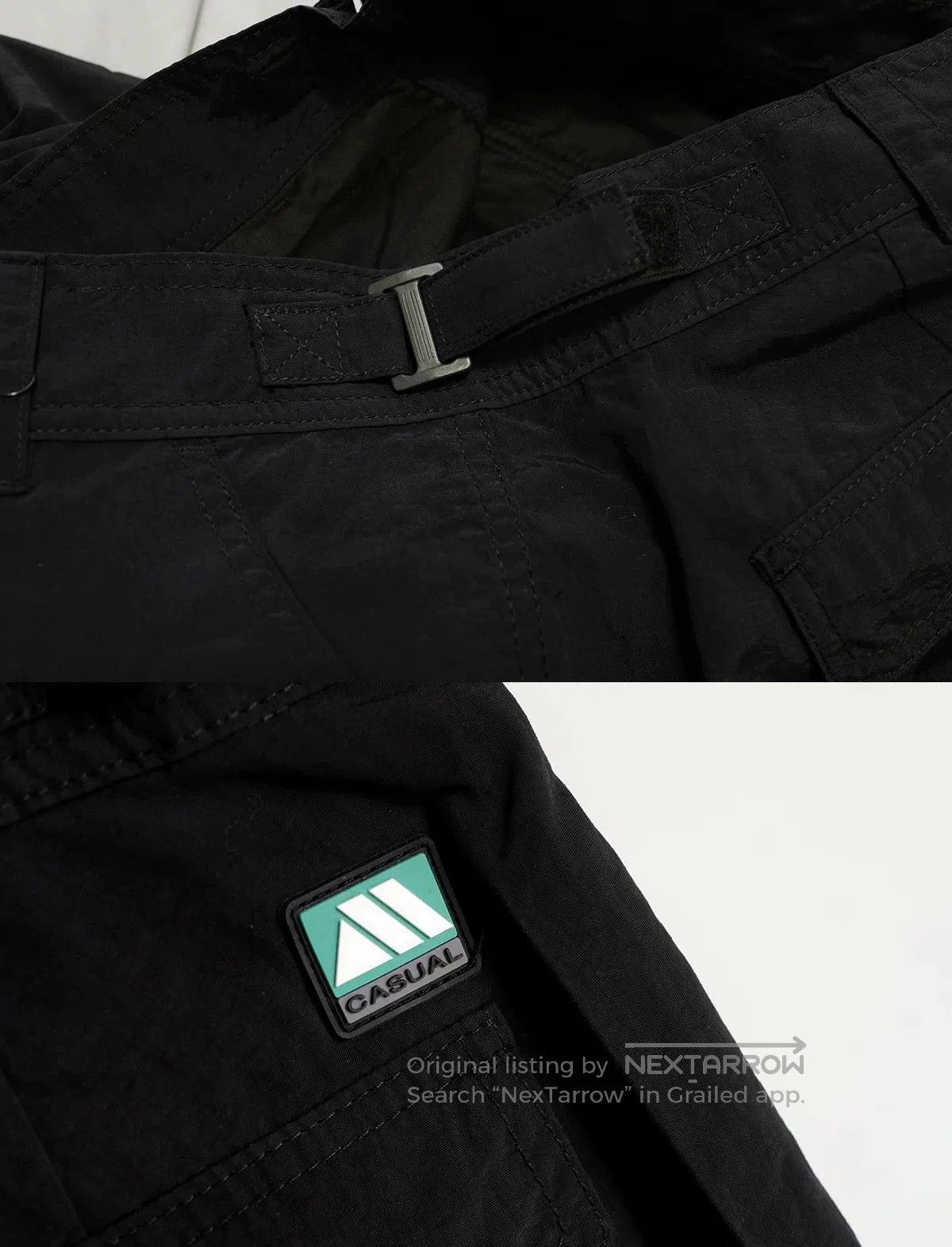 Martine Rose martine rose black cargo trousers for autumn. Size US 38 / EU 54 - 4 Thumbnail
