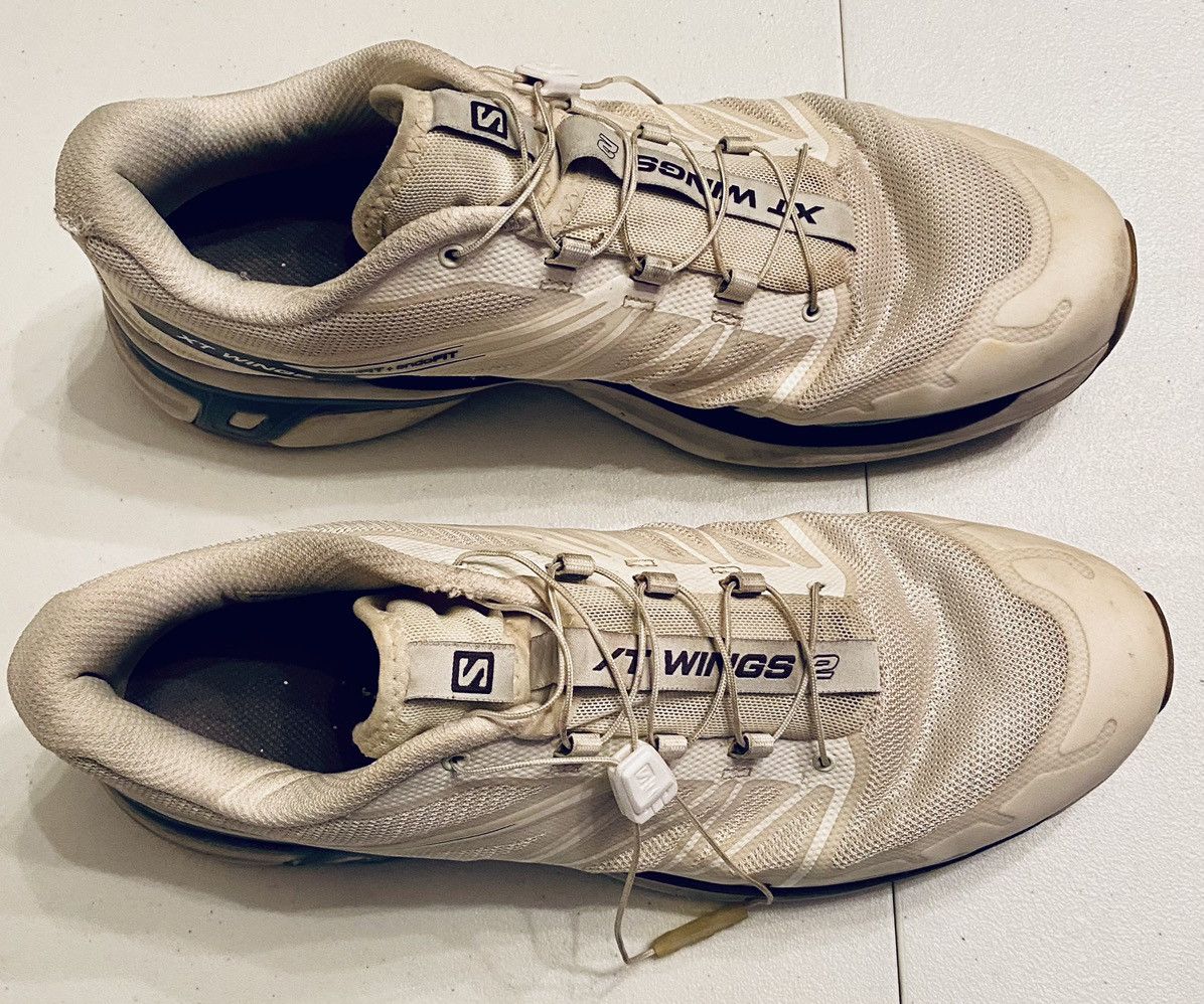 Salomon Salomon XT-Wings 2 Advanced 'Vanilla Ice Lunar Rock’ 12 US Size US 12 / EU 45 - 7 Thumbnail