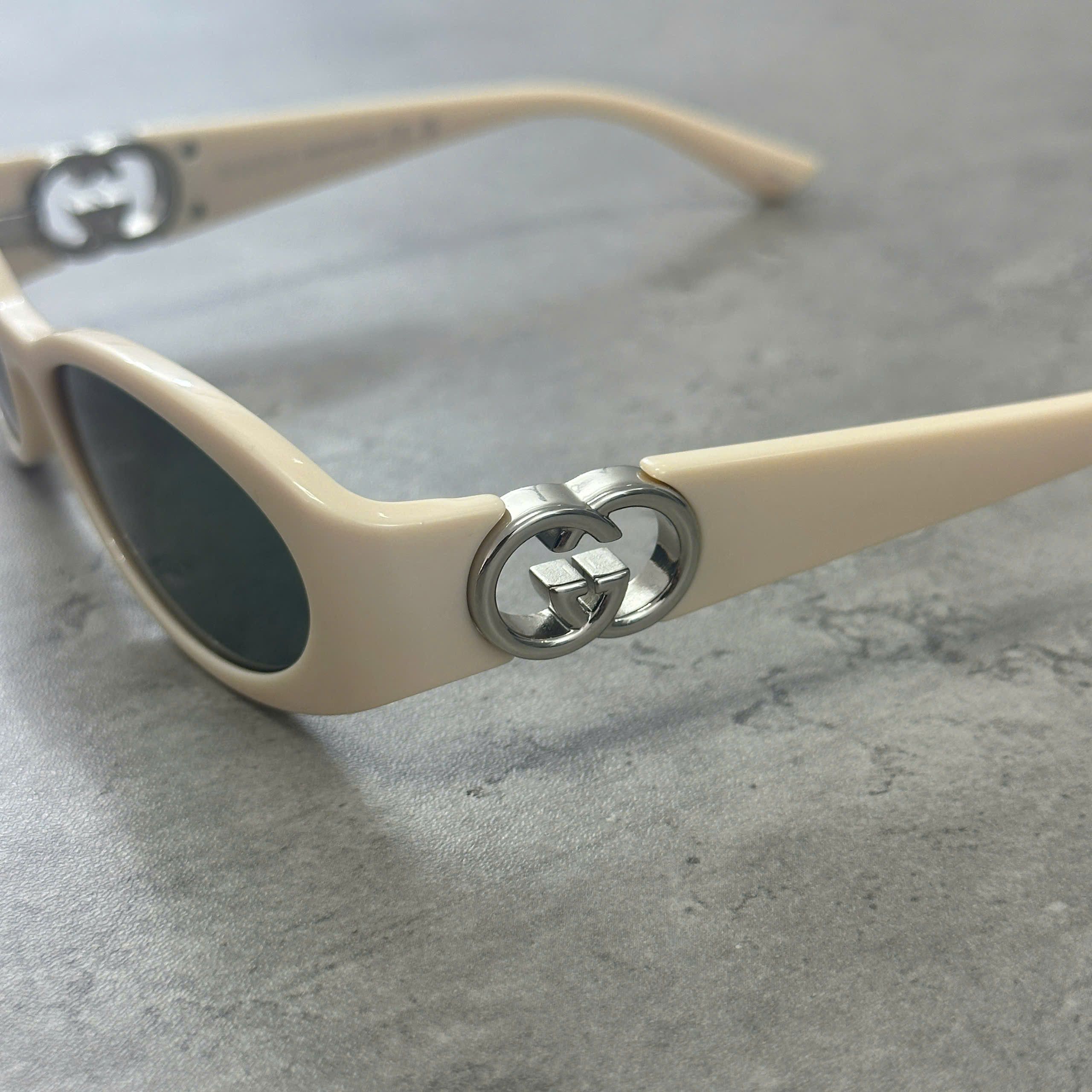 Gucci GUCCI GG1660S 004 Sunglasses GREY Size ONE SIZE - 5 Thumbnail