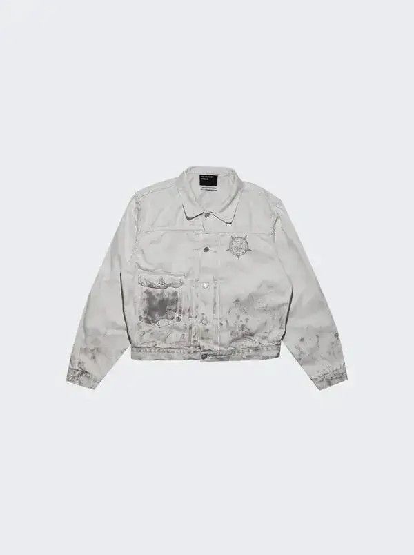 Enfants Riches Deprimes o1mle0226 Type VII Jacket in White Size US XL / EU 56 / 4 - 1 Thumbnail