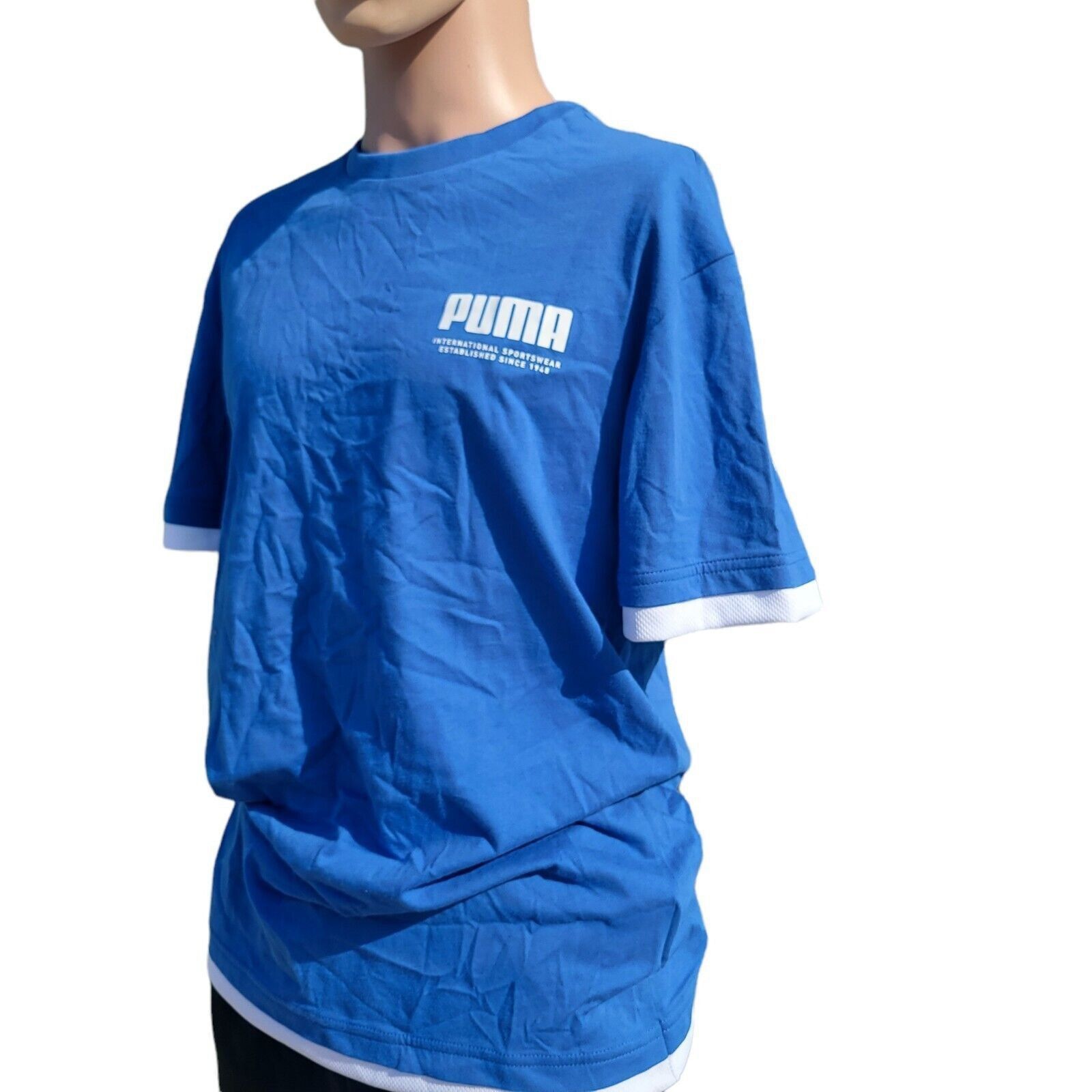 Puma Men's Puma Athletic Tshirt. Size Small. Size US S / EU 44-46 / 1 - 2 Thumbnail