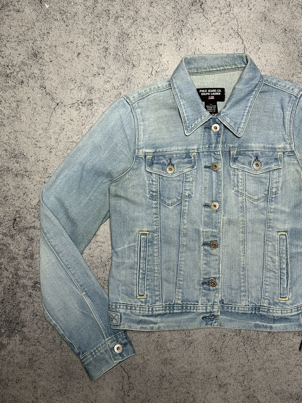 Polo Ralph Lauren Vintage Ralph Lauren Polo Jeans CO Women's Denim Jacket Size S / US 4 / IT 40 - 2 Thumbnail