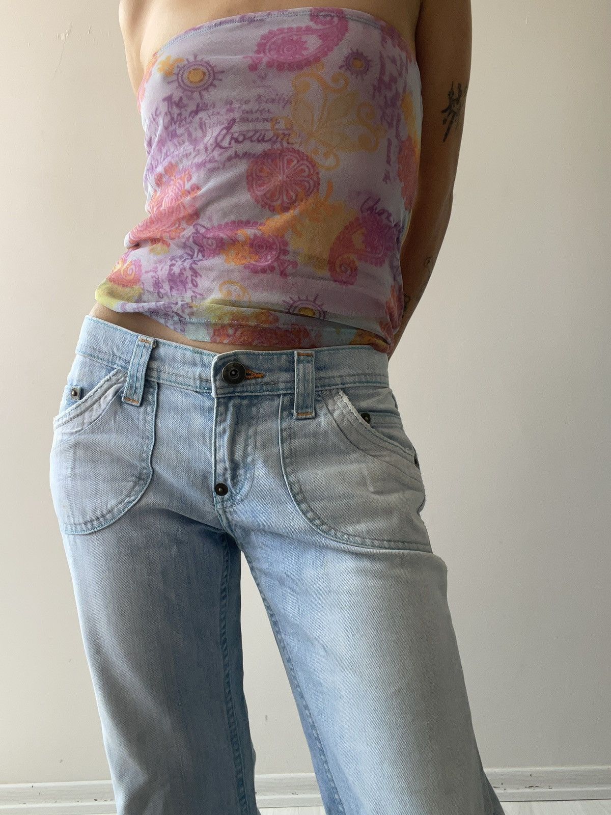 Vintage Mng jean y2k Size 25" / US 0 / IT 36 - 3 Thumbnail