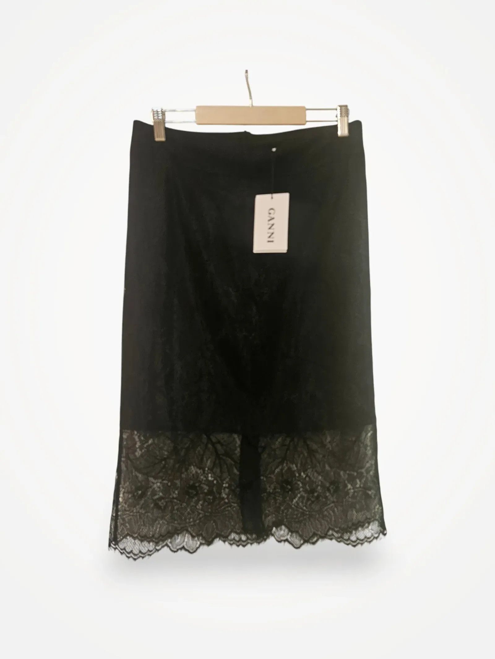 Ganni Ganni California Lace Skirt Size 30" / US 8 / IT 44 - 1 Thumbnail