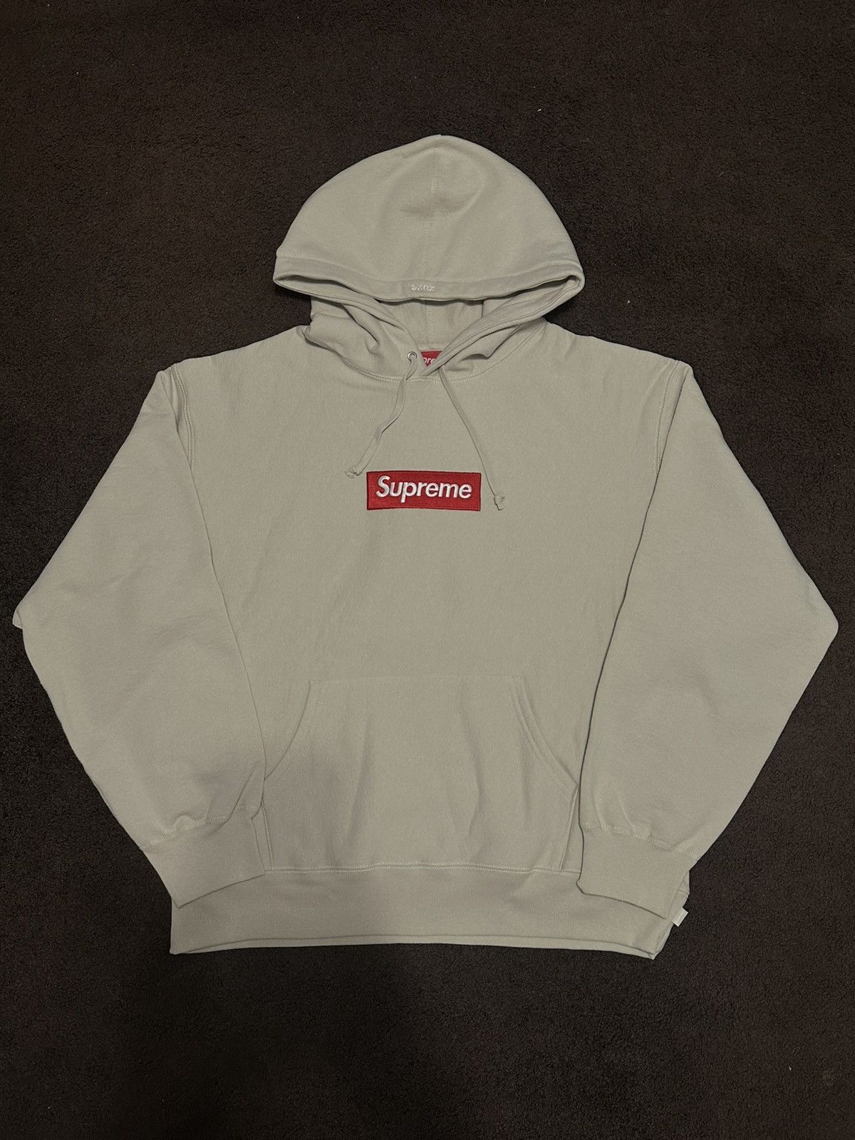 Supreme Supreme Box Logo Hooded Sweatshirt Stone (Size Large) Size US L / EU 52-54 / 3 - 1 Preview