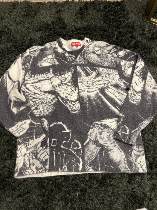 Supreme Supreme “The Crow” Knit sweater | Grailed