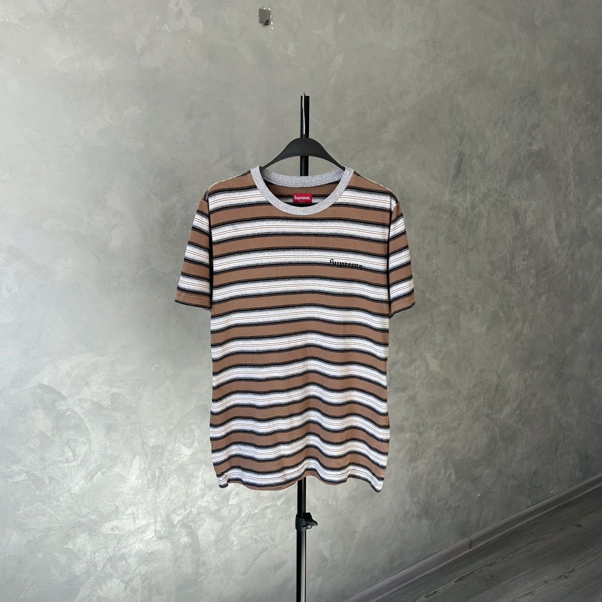 Supreme Supreme SS17 Shadow Stripe Tee M Size US M / EU 48-50 / 2 - 1 Thumbnail
