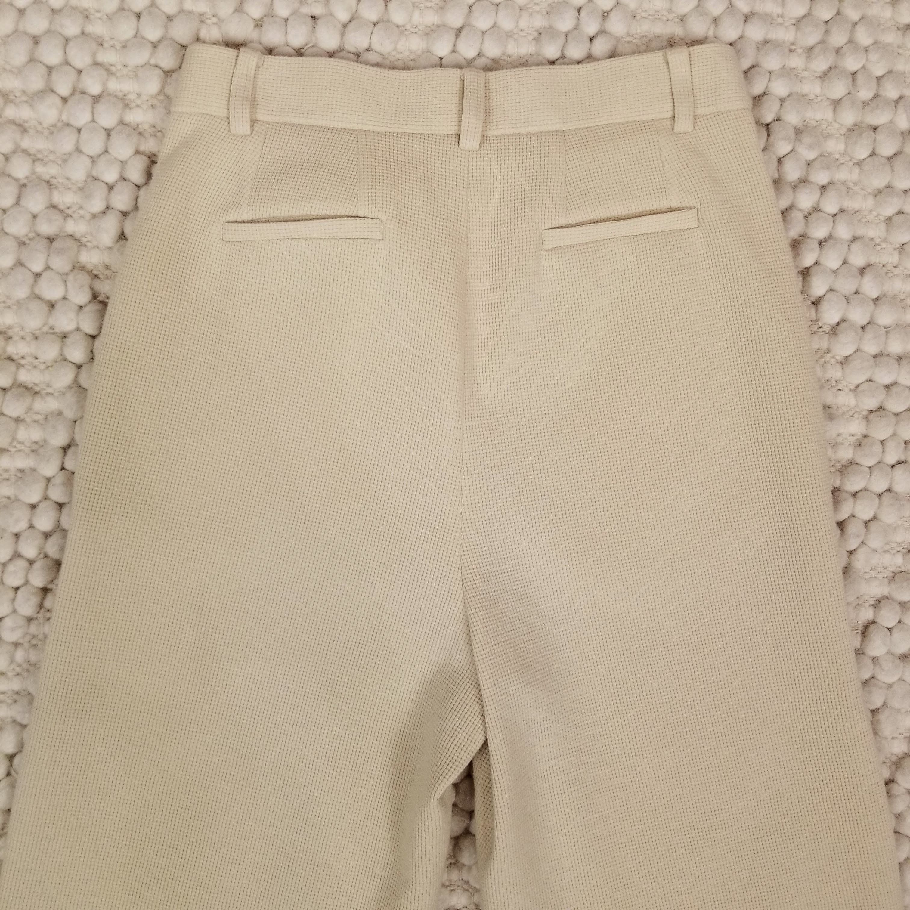 MONROW Bonded Thermal Pleated Pants Size 27" / US 4 / IT 40 - 7 Thumbnail