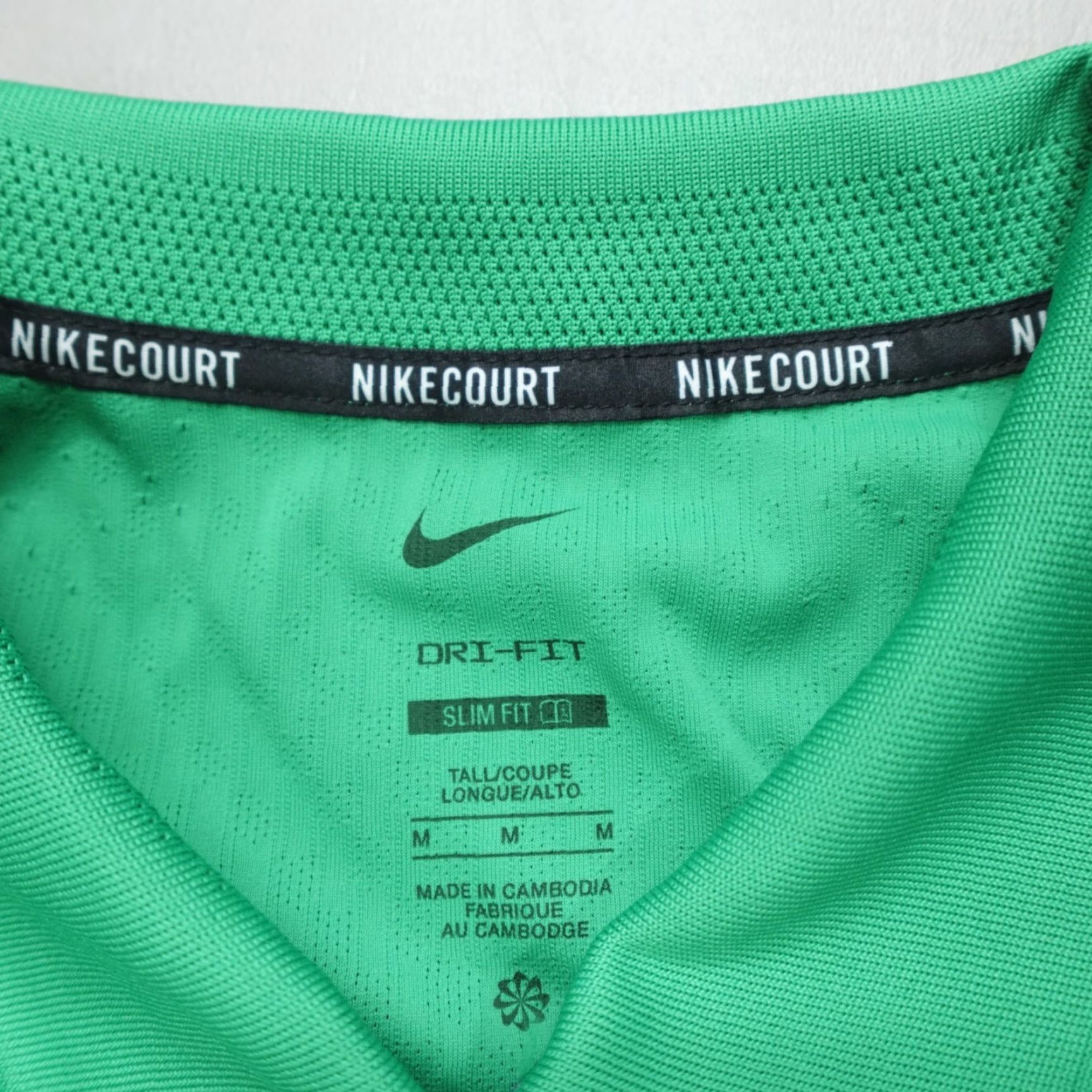 Nike Nike Court Slam ADV 1/4 Zip Tennis Polo Men MT Green Nike Court Slam ADV Polo 1/4 Zip Slim Fit Big & Tall MT Mens Green Polo Sports Tennis Size US M / EU 48-50 / 2 - 4 Thumbnail