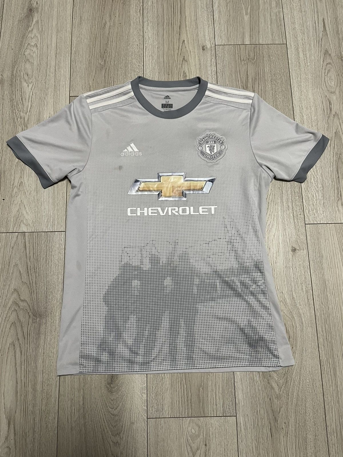 Adidas Manchester United 2017/2018 MU Adidas Jersey Football Shirt Size US M / EU 48-50 / 2 - 2 Thumbnail