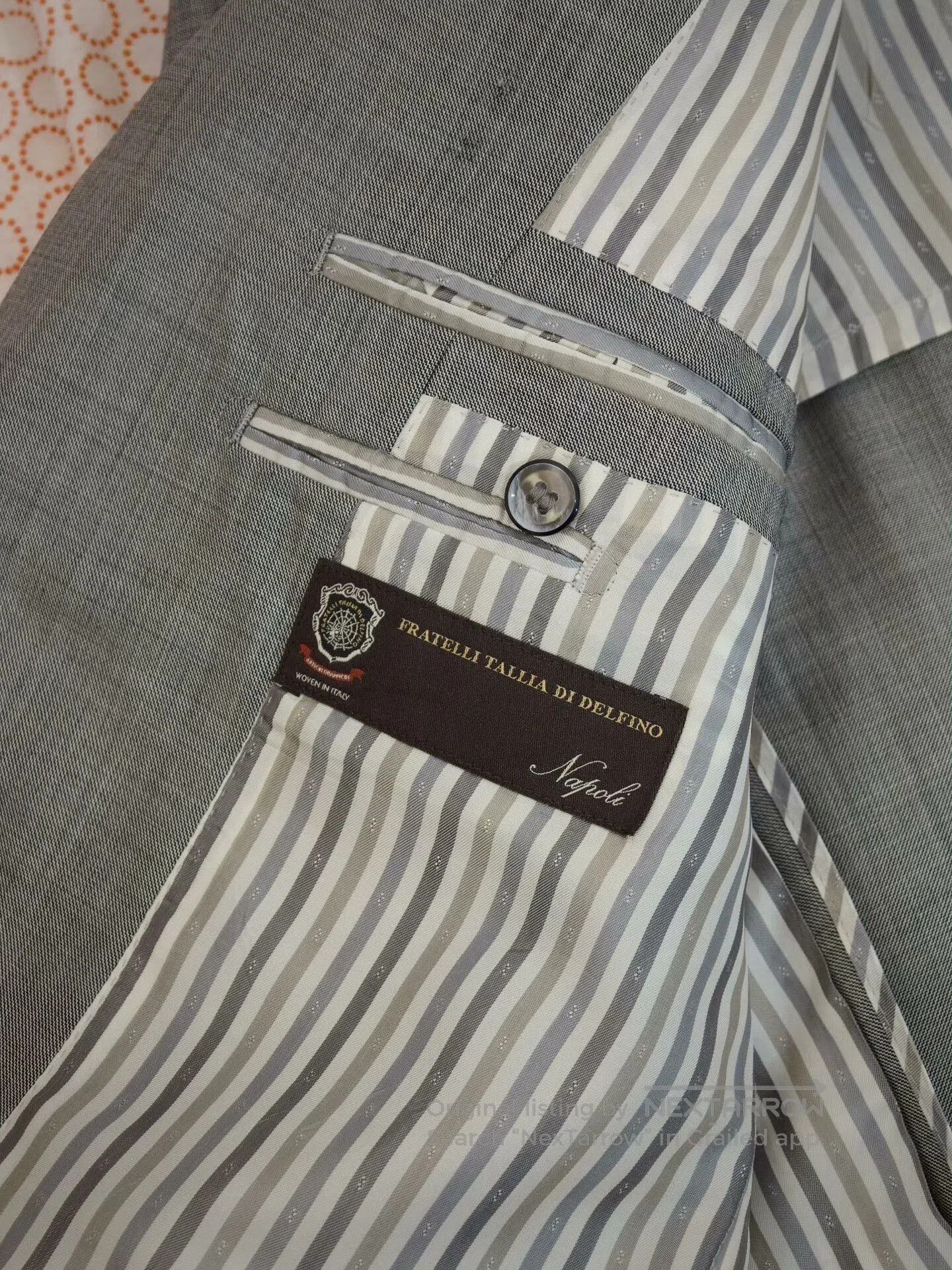 Japanese Brand Steven Hitchcock Custom Suit in Gray. Size US M / EU 48-50 / 2 - 8 Thumbnail