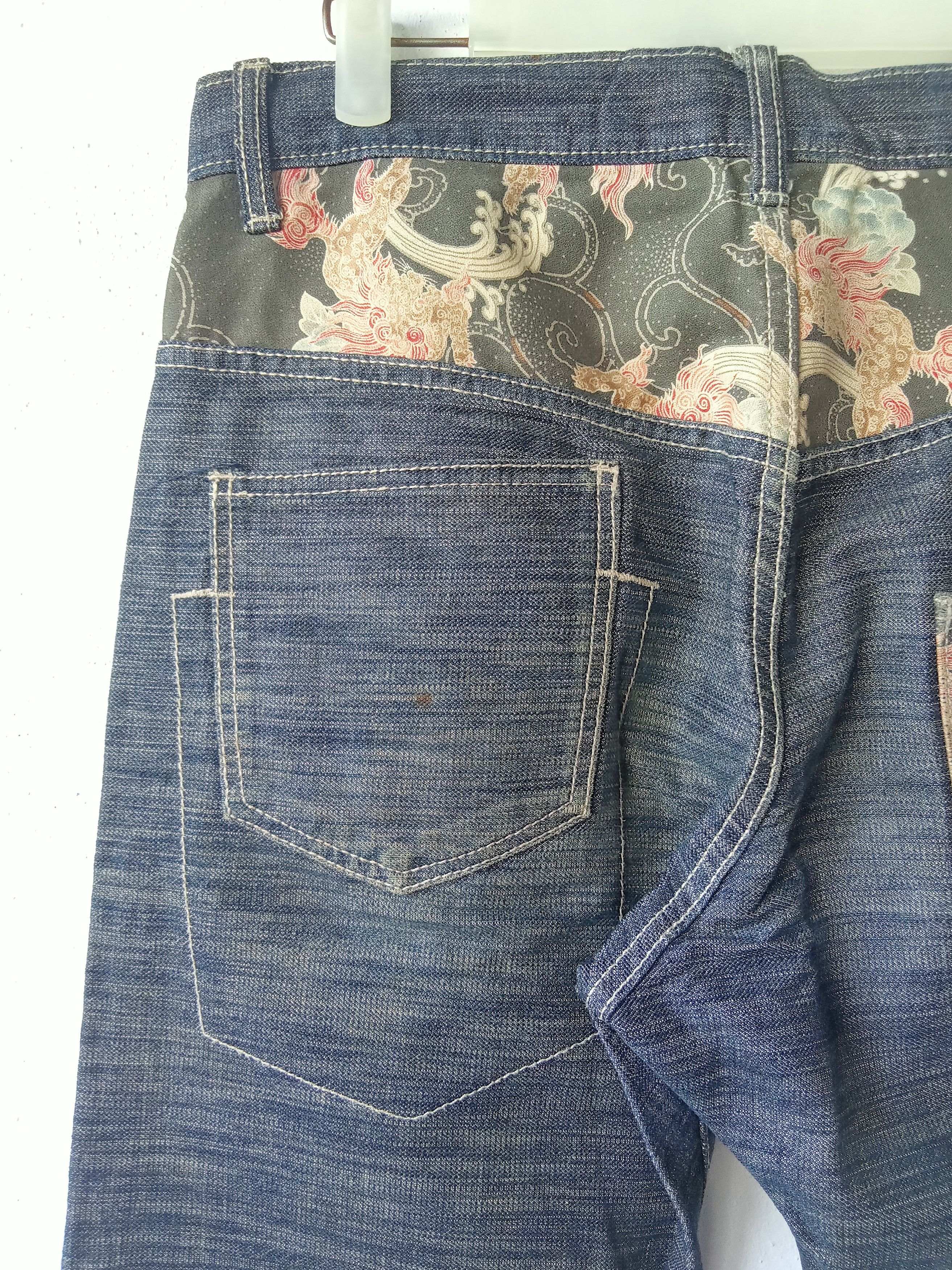 Other Japanese Brand Sukajan Style Multipocket Denim Size US 31 - 9 Thumbnail