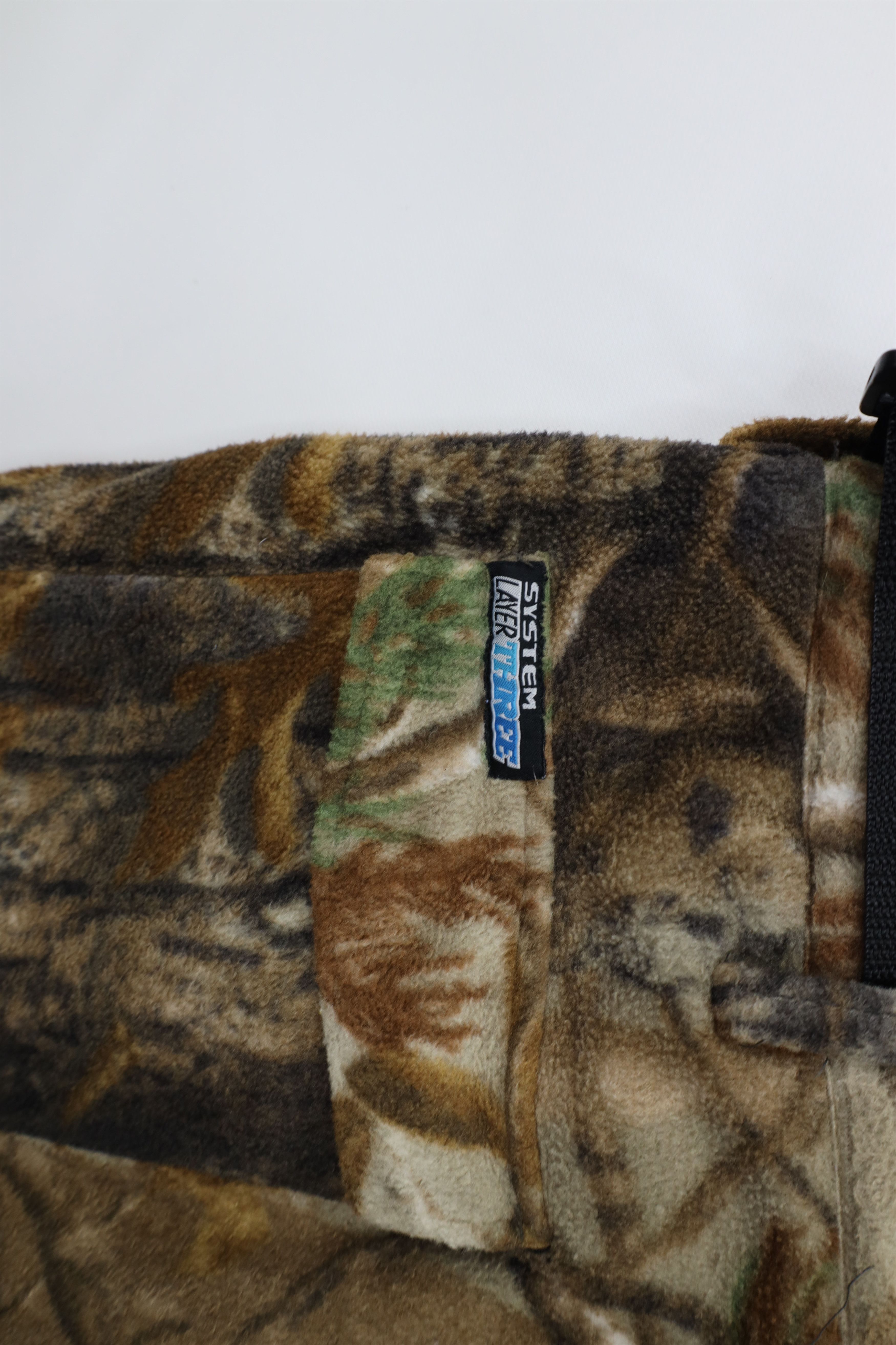 Vintage Vintage Scentblocker Camouflage Fleece Wide Leg Cargo Pants Size US 36 / EU 52 - 17 Thumbnail