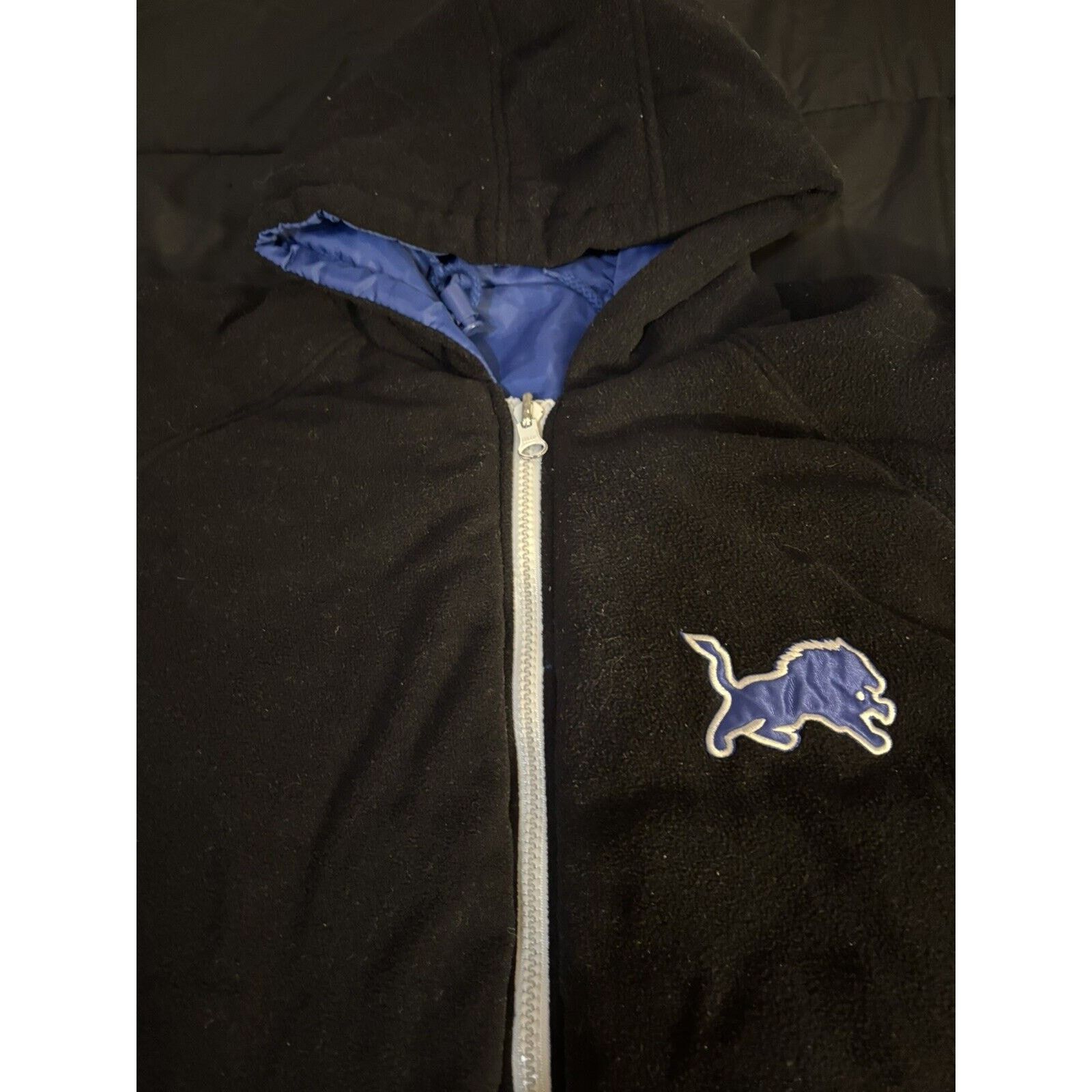 NFL Vintage 90s Detroit Lions Pro Player REVERSIBLE Jacket Size US XL / EU 56 / 4 - 3 Thumbnail