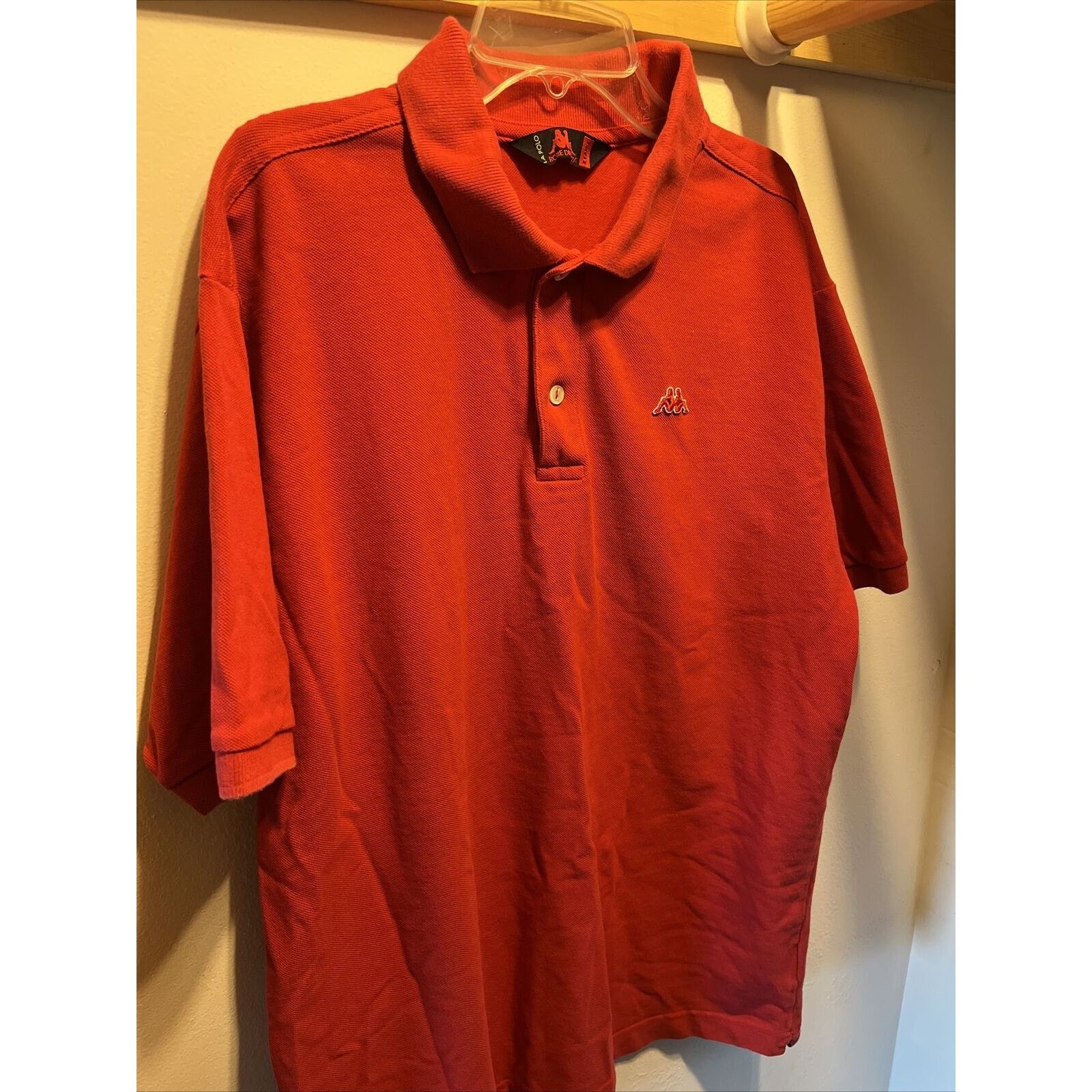 Kappa Robe Di Kappa LA POLO Men’s XL red SS cotton polo shirt Size US XL / EU 56 / 4 - 2 Thumbnail