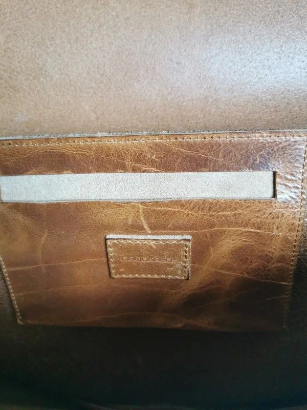 Dsquared2 CALF LEATHER FIELD BAG Size ONE SIZE - 6 Thumbnail