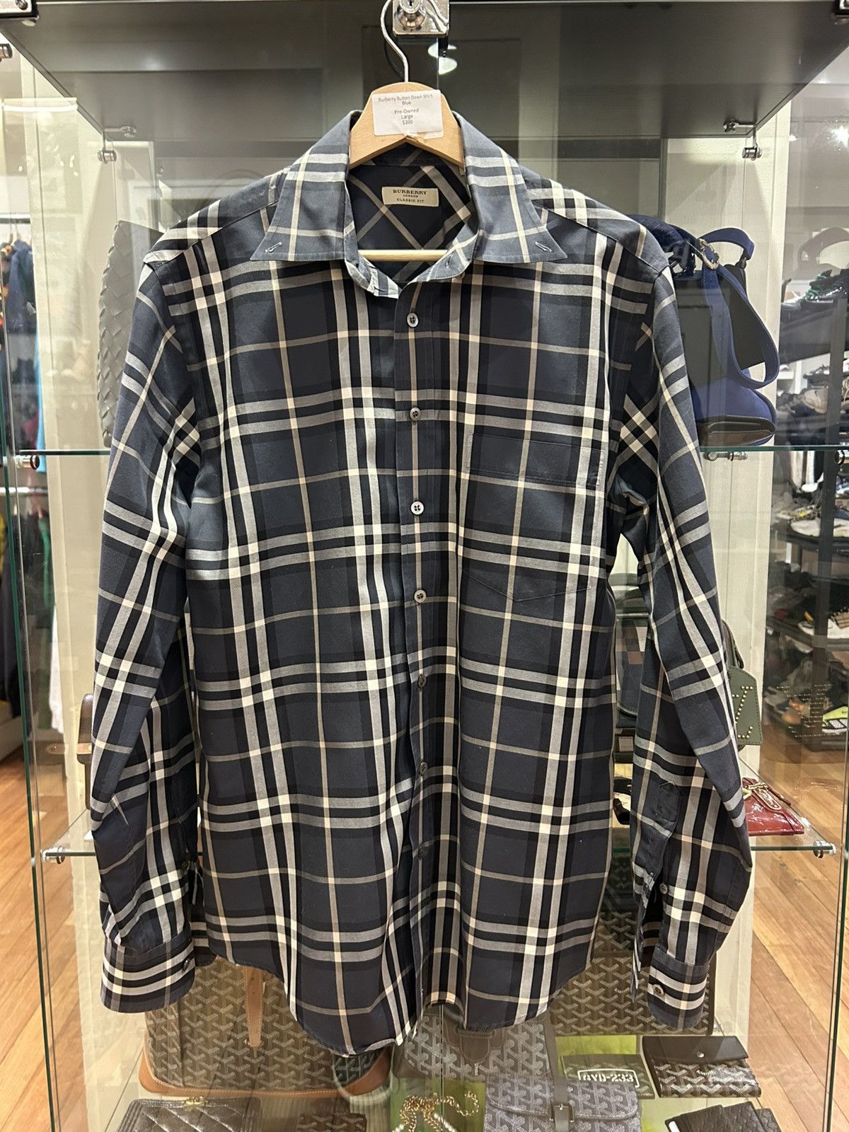 Burberry Burberry Plaid Button Down Shirt Size US S / EU 44-46 / 1 - 1 Thumbnail