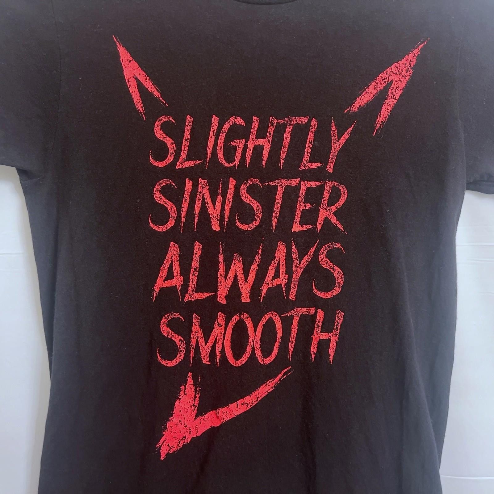 Tultex Jim Beam Devil's Cut Promo T-Shirt Women's Small Black / Red Size S / US 4 / IT 40 - 2 Thumbnail