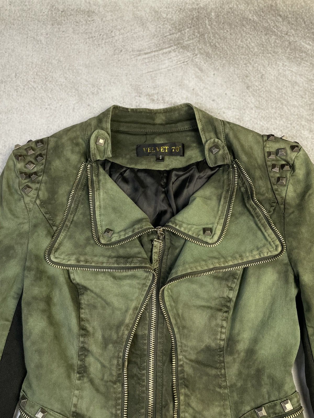 14th Addiction Y2k Archive Shalang Style Studded Avant Garde Rider Jacket Size S / US 4 / IT 40 - 5 Thumbnail