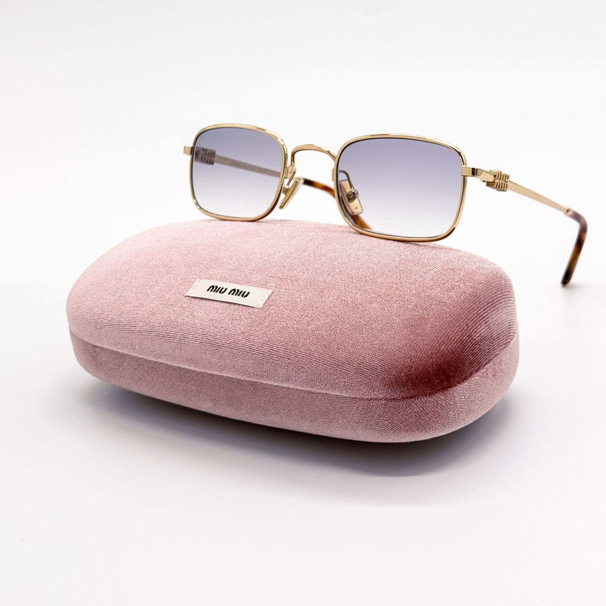 Miu Miu NEW MIU MIU SUNGLASSES MUA53S 5AK04O GRAY MU A53S, SMU A53 Size ONE SIZE - 1 Thumbnail