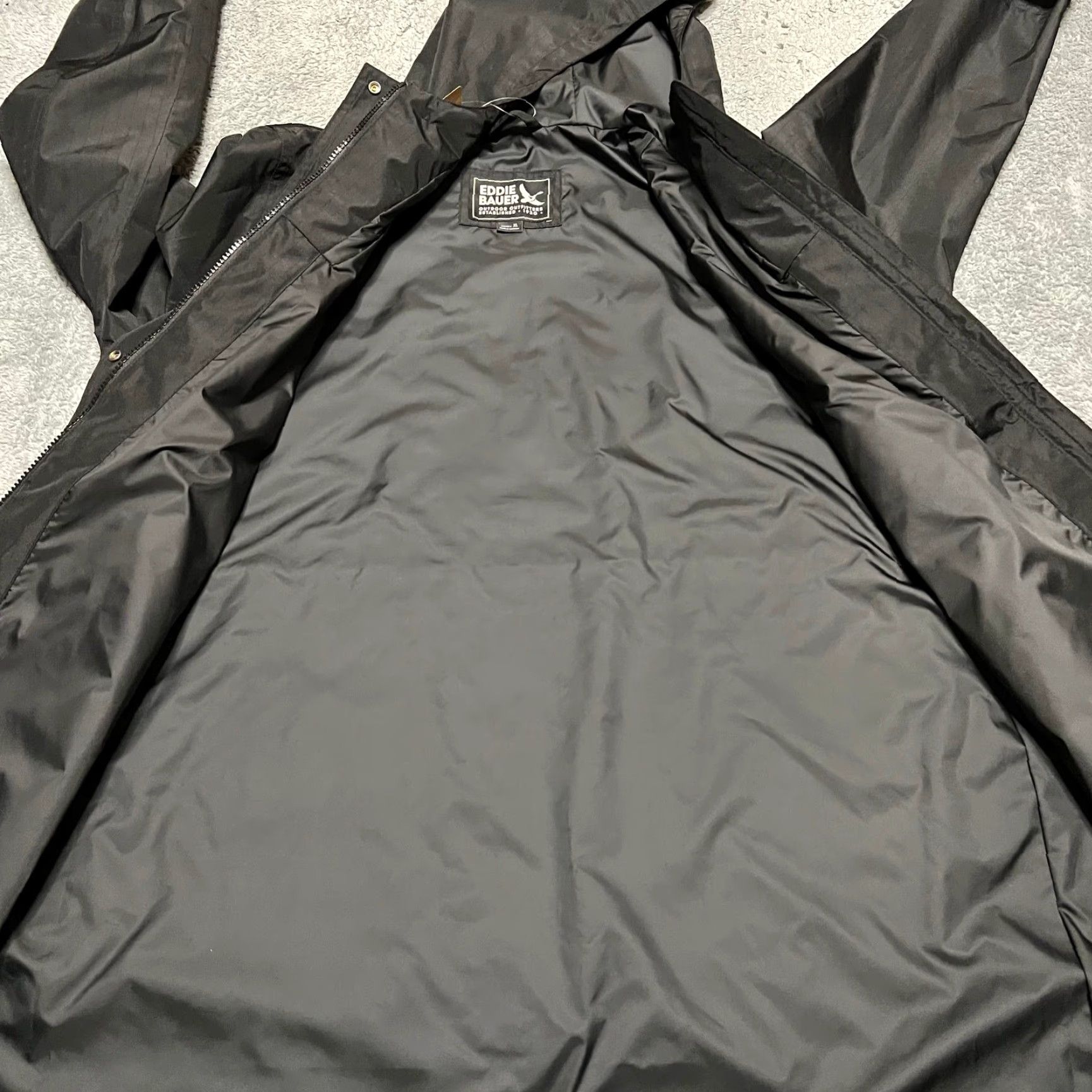 Eddie Bauer Eddie Bauer Jacket Trench Coat Port Townsend Black Womens XL Size XL / US 12-14 / IT 48-50 - 5 Thumbnail