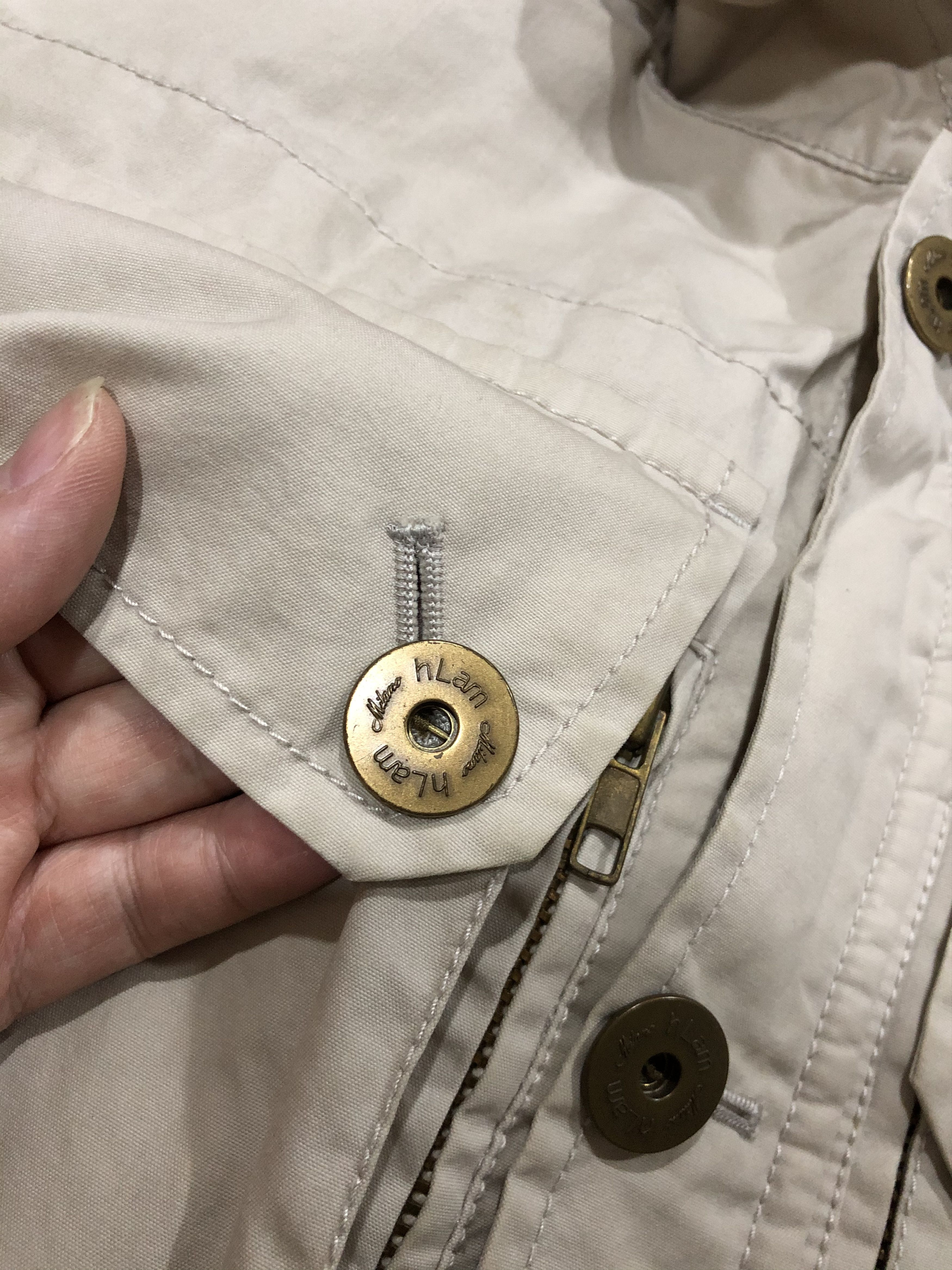 Vintage Hlam Milano Multi Pocket Expose Button Hunting Jacket Size US L / EU 52-54 / 3 - 8 Thumbnail
