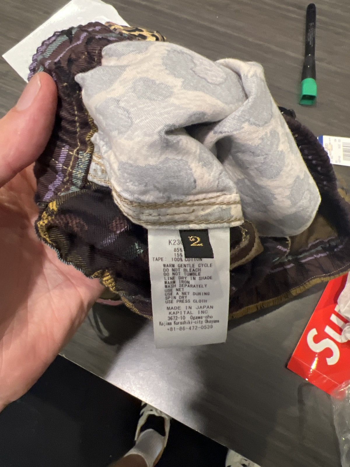 Kapital Kapital Baka Shorts Crazy Camo Size US 30 / EU 46 - 3 Thumbnail