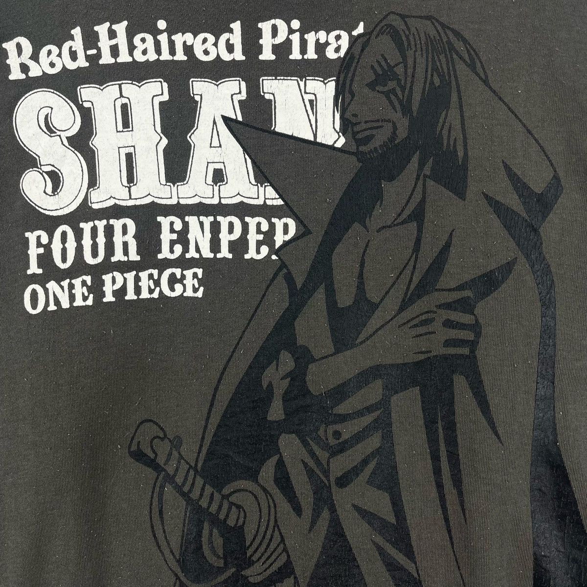 Cartoon Network × Japanese Brand × One Piece Vintage One Piece Akagami Shanks Sweatshirt Size US M / EU 48-50 / 2 - 5 Thumbnail