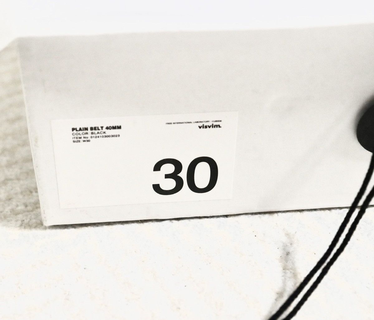 Visvim Visvim 24ss Plain Belt 40mm Size ONE SIZE - 9 Thumbnail