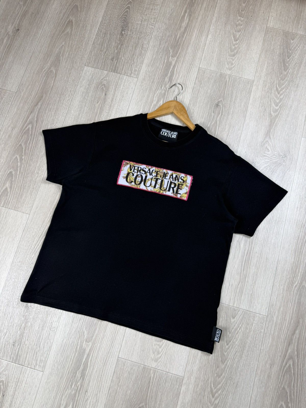 Versace Jeans Couture Versace Jeans Couture Big Logo Men's T-Shirt Size XL Size US XL / EU 56 / 4 - 3 Thumbnail