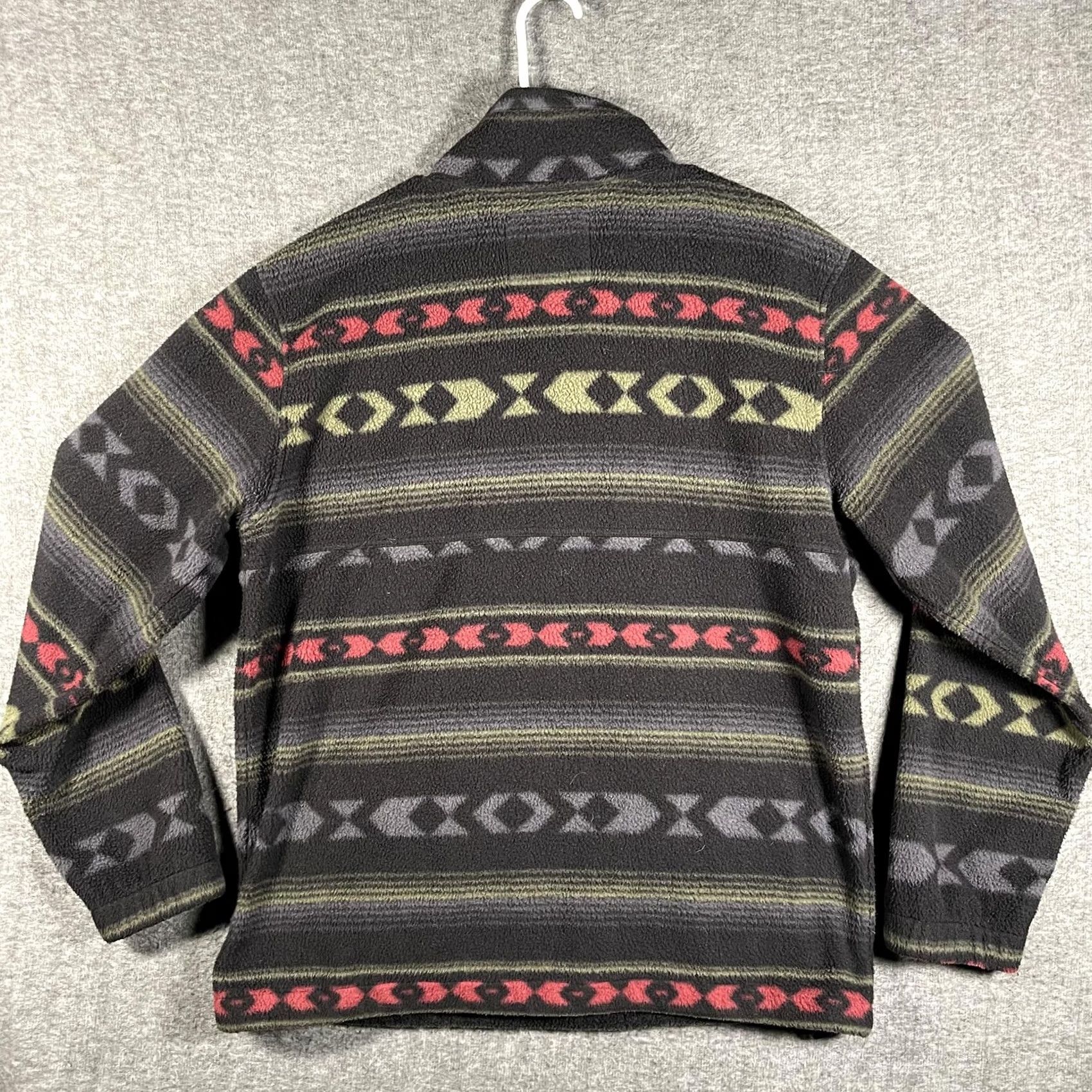Billabong Billabong Pullover Mens L Gray Fleece 1/4 Zip Geometric Sport Adventure Division Menswear Size US L / EU 52-54 / 3 - 3 Thumbnail