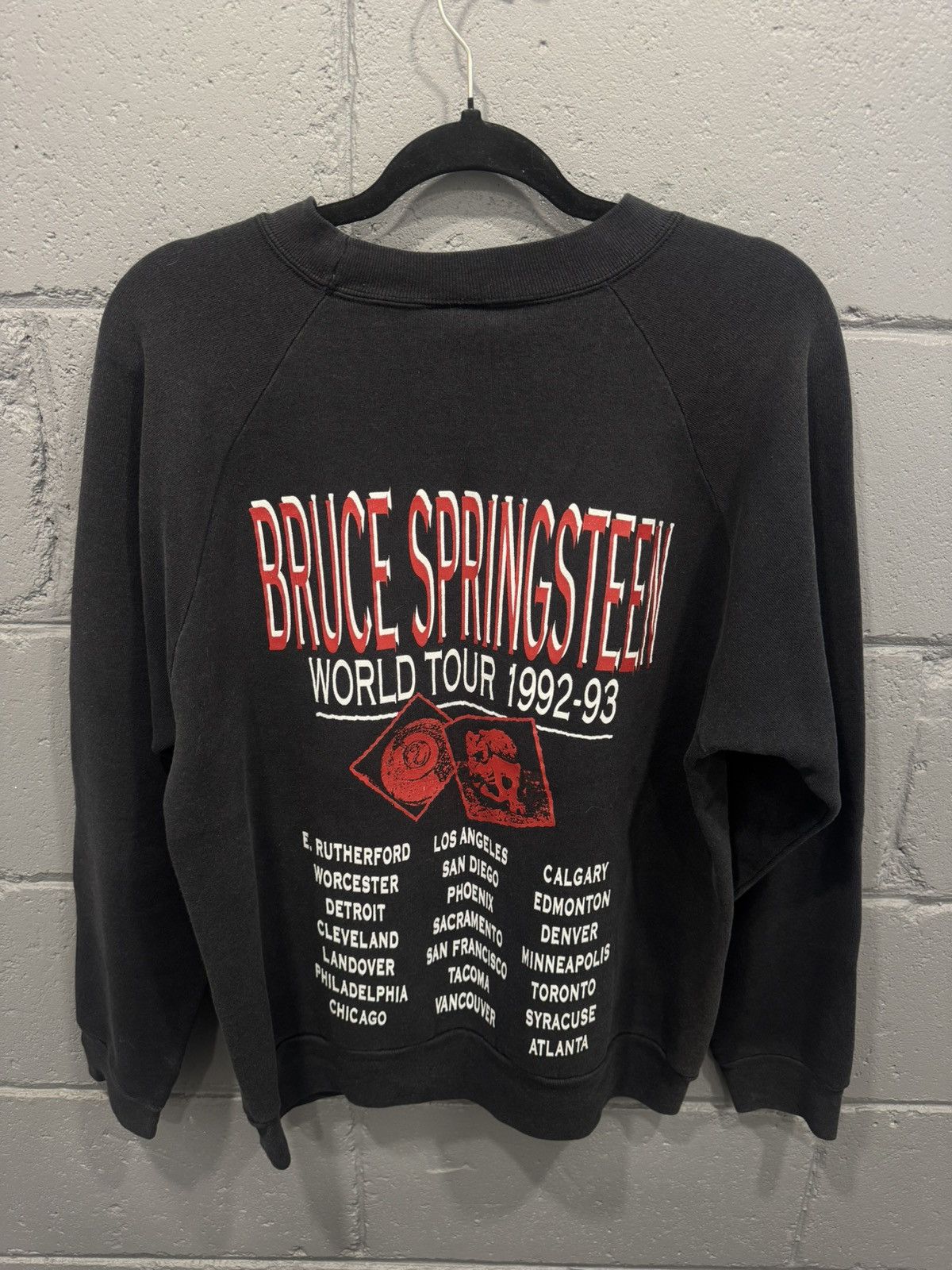 Band Tees Bruce Springsteen 1992-1993 World Tour vintage crewneck Size US L / EU 52-54 / 3 - 2 Thumbnail