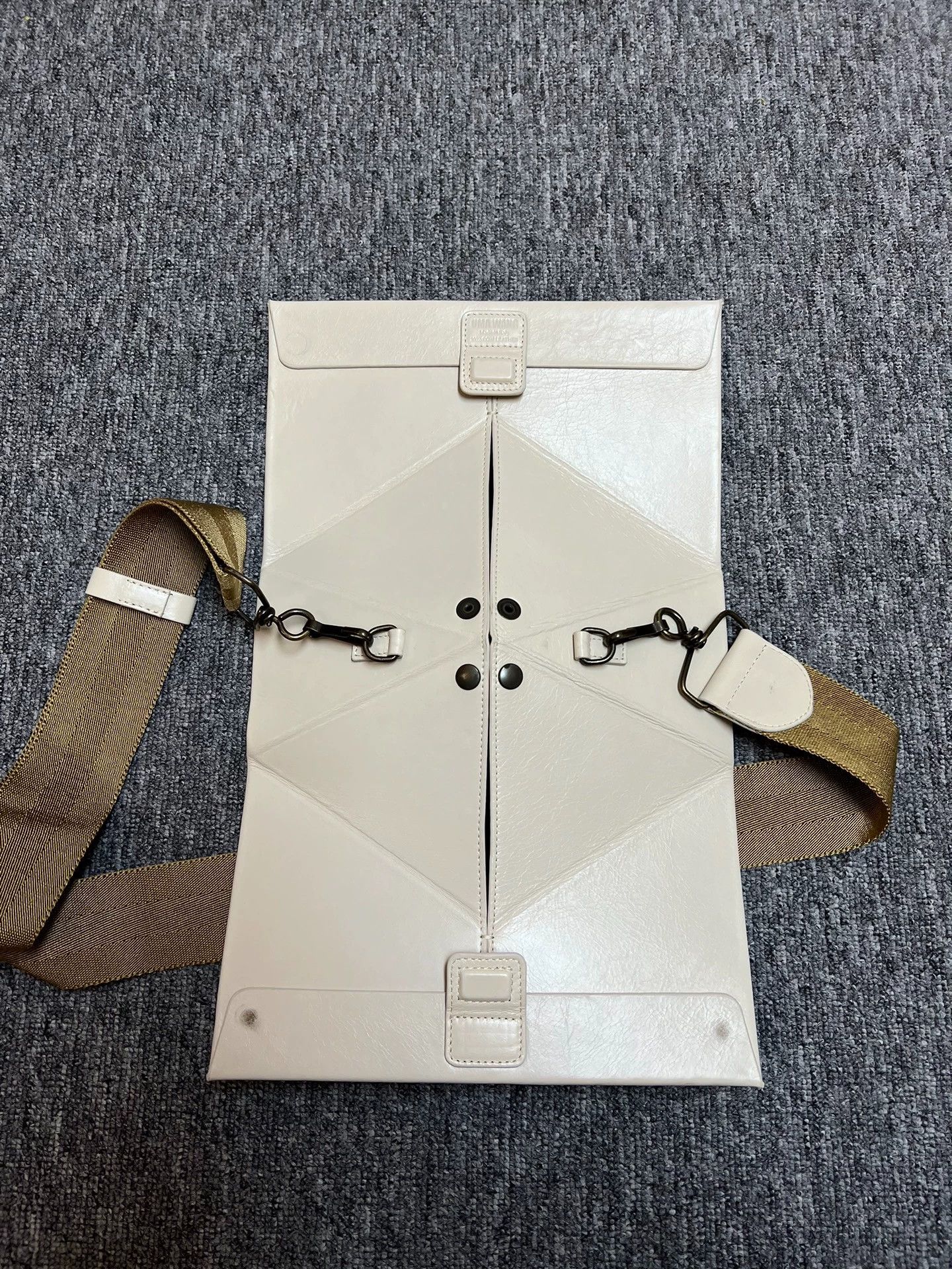 Uma Wang UMA WANG Foldable Box Leather Bag Free Size Size ONE SIZE - 4 Thumbnail