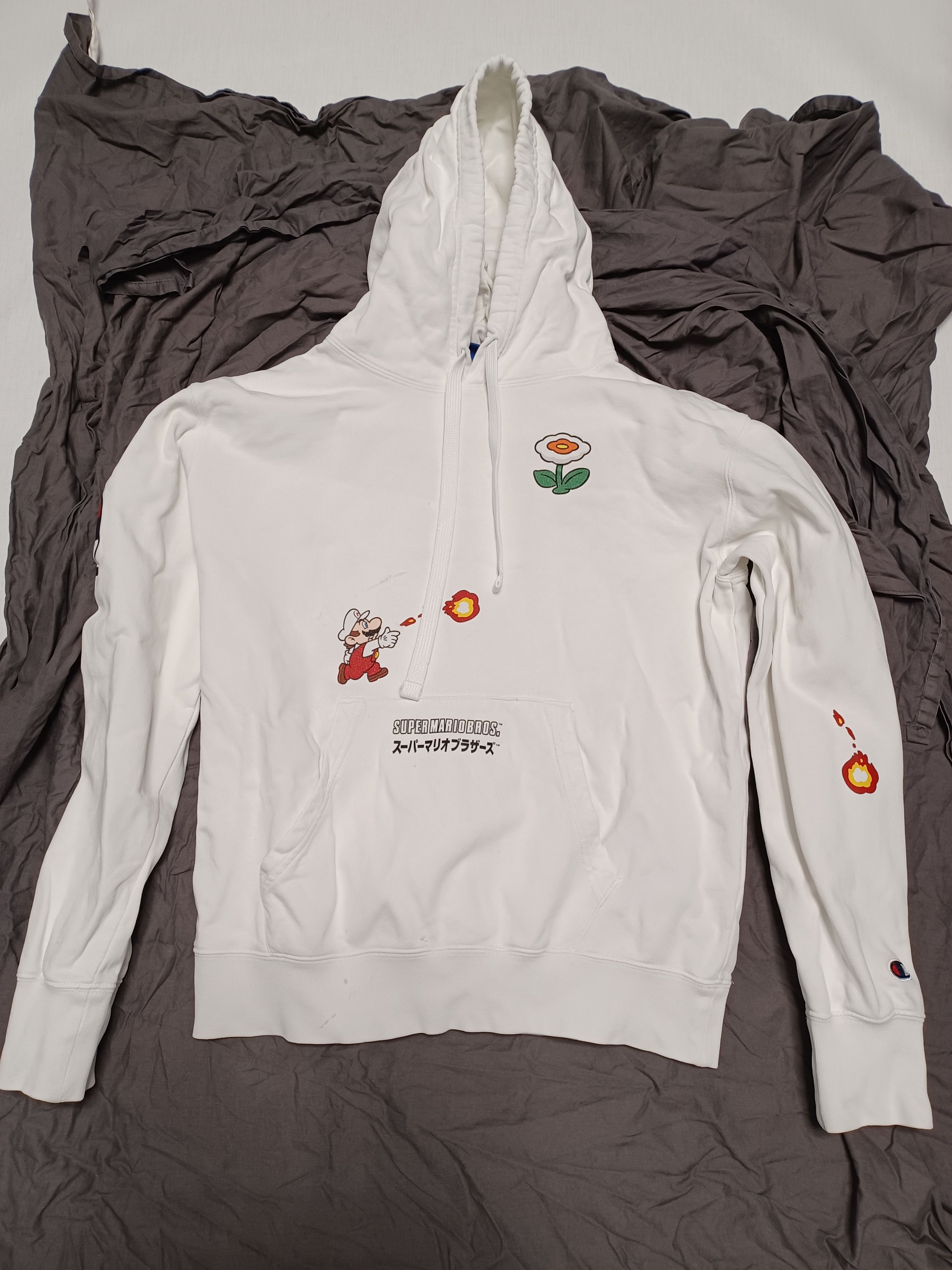 Champion Champion x Supermario faded blemished hoodie Size US M / EU 48-50 / 2 - 1 Thumbnail